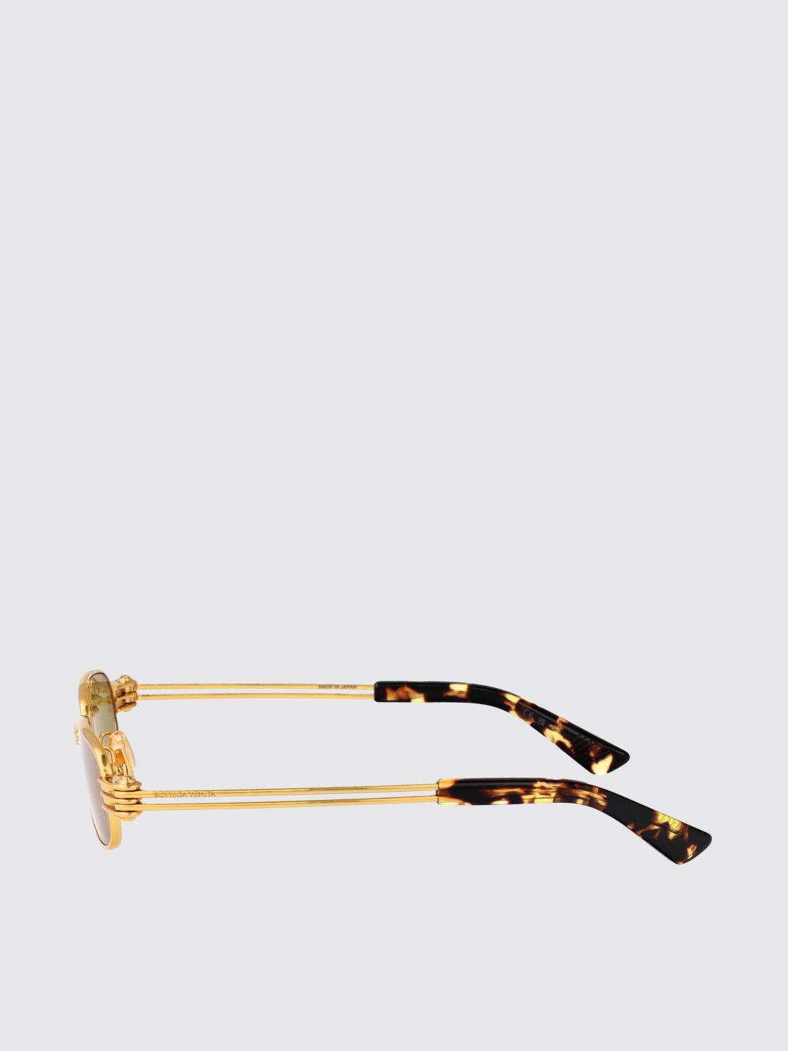 Bottega Veneta Sunglasses Men Gold BOTTEGA VENETA