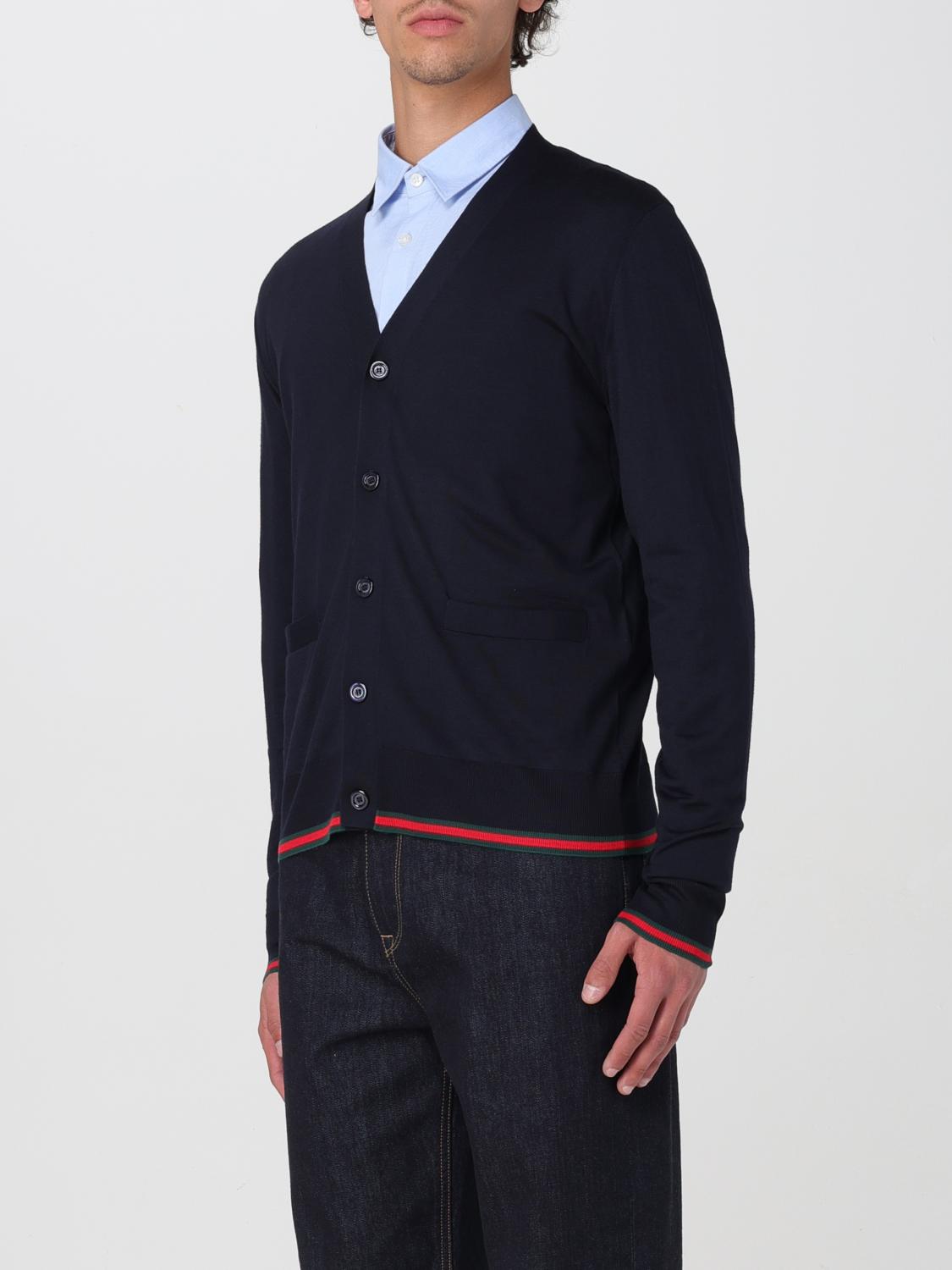 Gucci Sweater Men Blue GUCCI