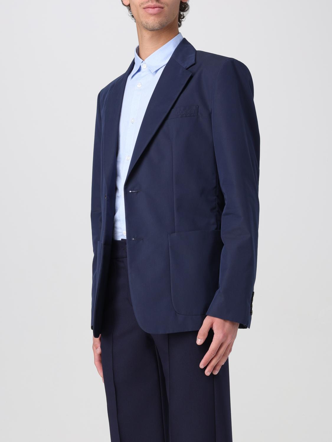 Gucci Jacket Men Blue GUCCI
