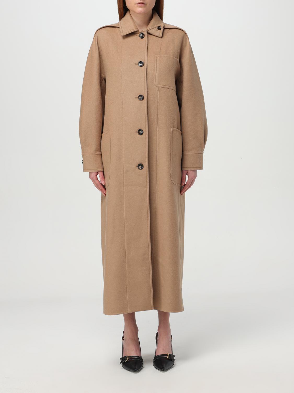 Max Mara Coat Woman Brown MAX MARA