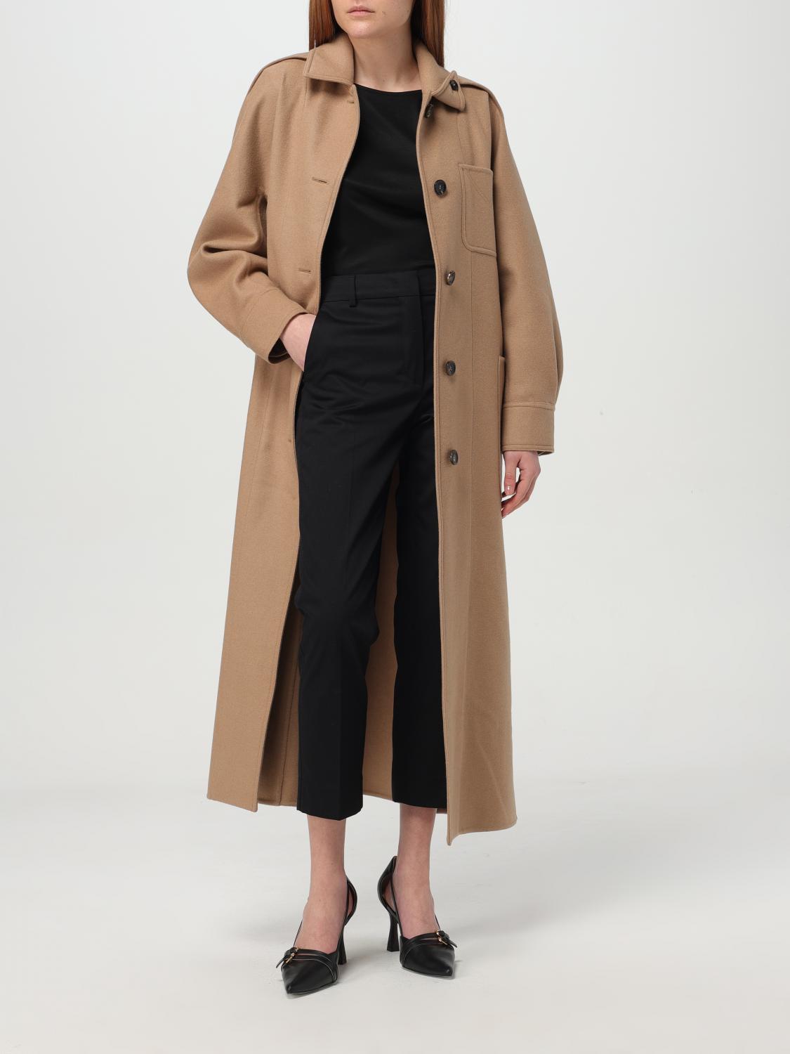 Max Mara Coat Woman Brown MAX MARA
