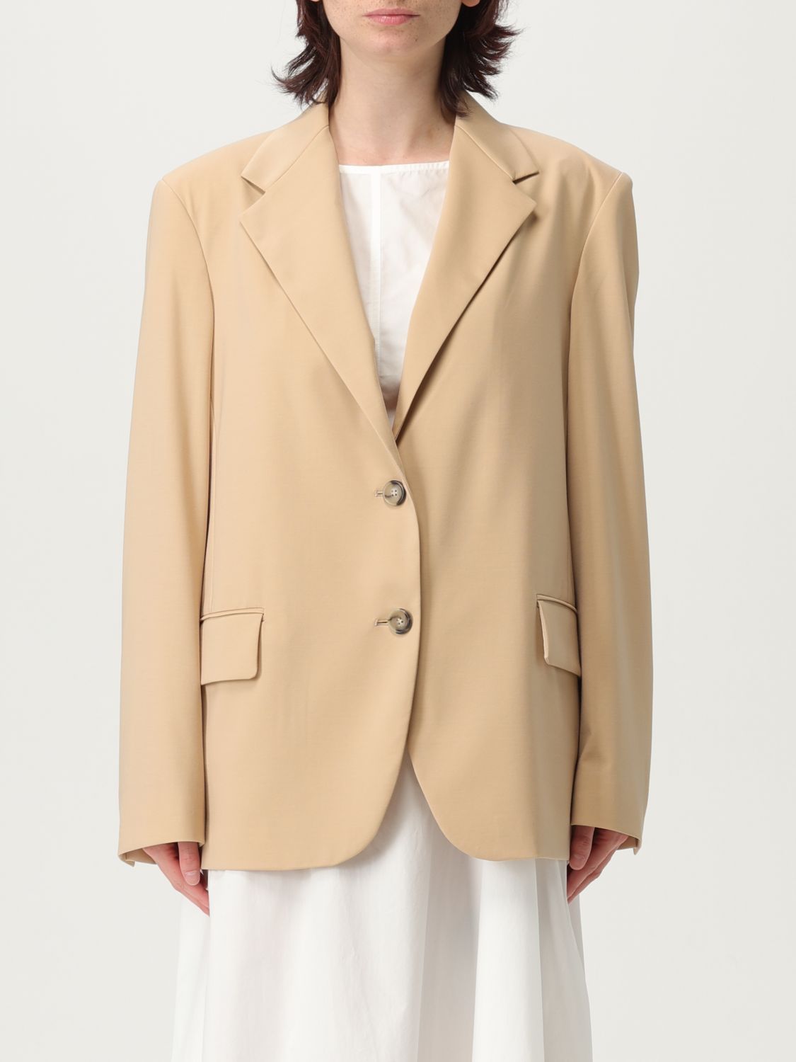 Weekend Max Mara Blazer Woman Sand WEEKEND MAX MARA
