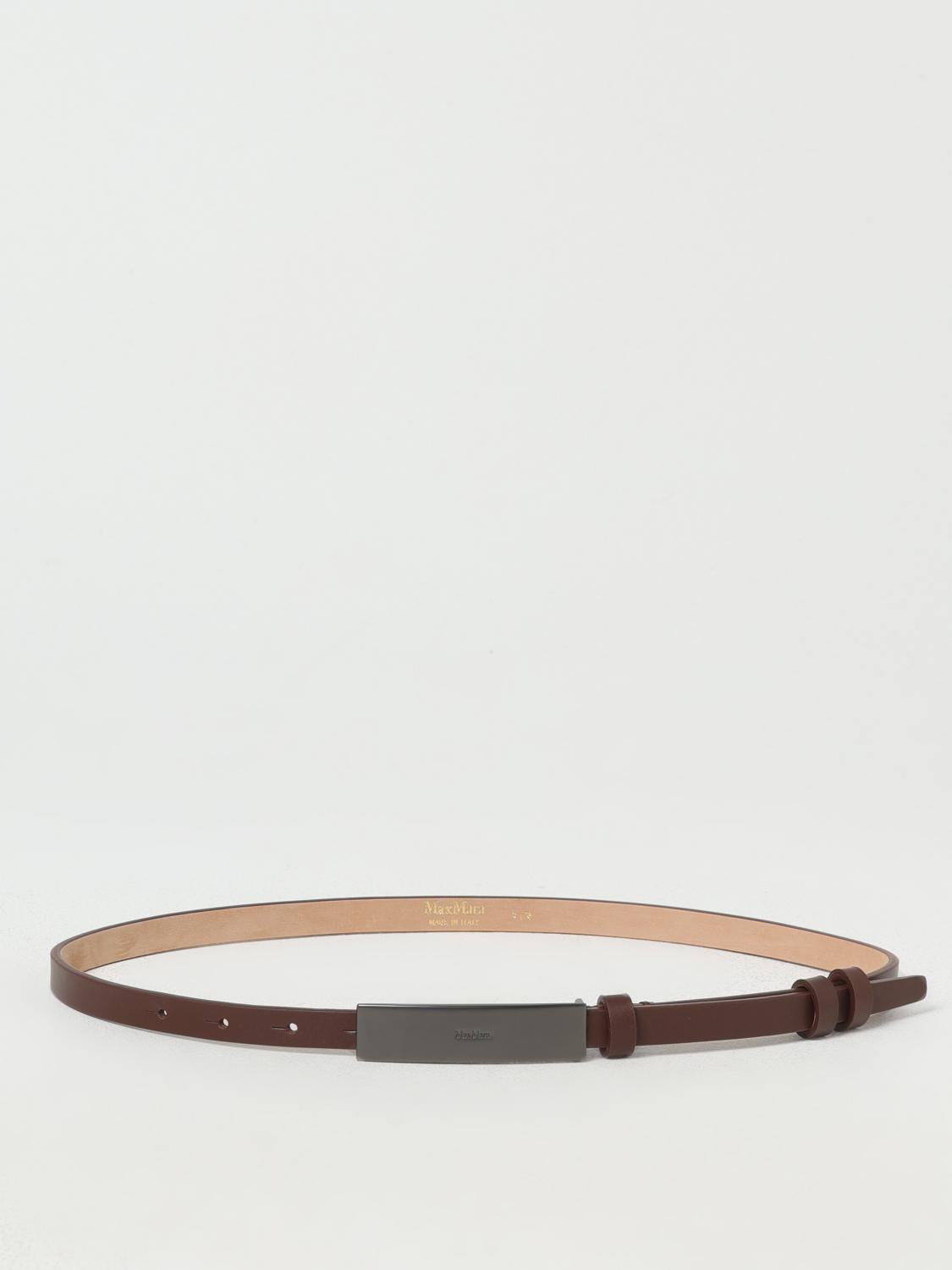 Max Mara Belt Woman Brown MAX MARA
