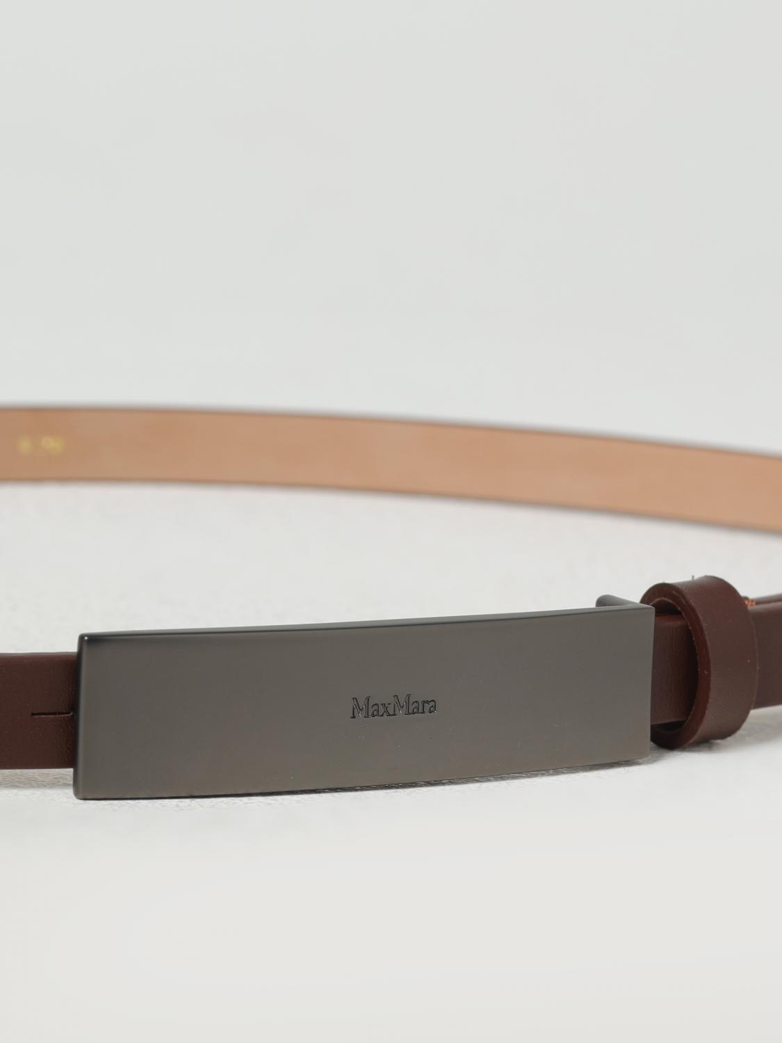 Max Mara Belt Woman Brown MAX MARA