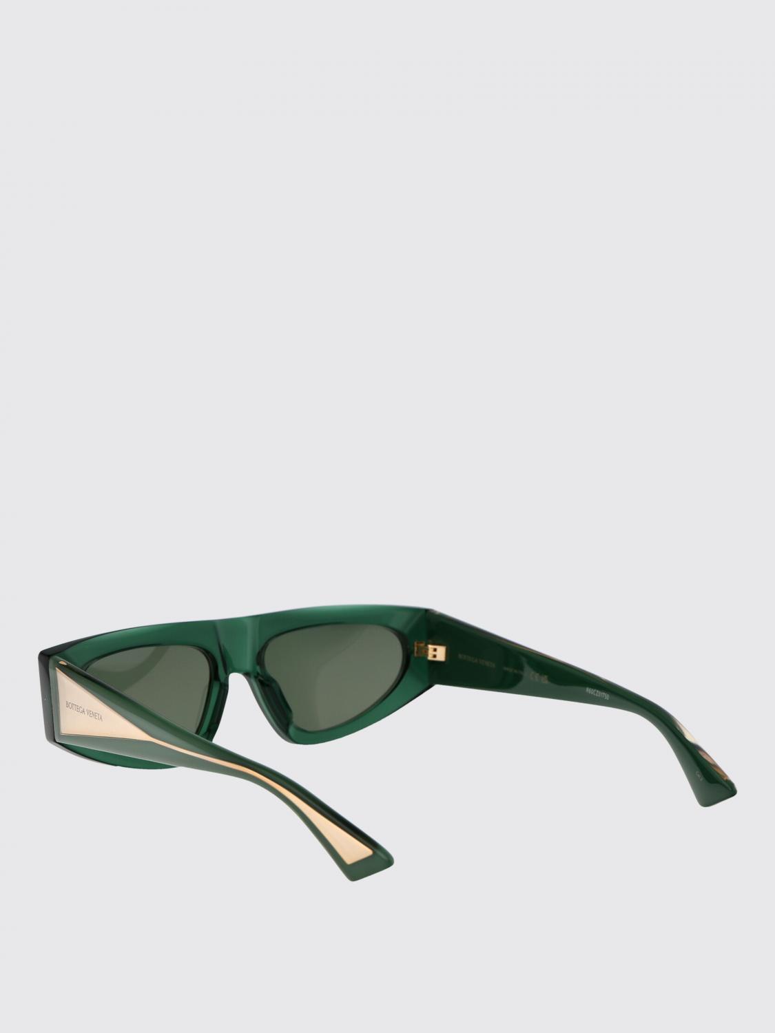 Bottega Veneta Sunglasses Woman Green BOTTEGA VENETA
