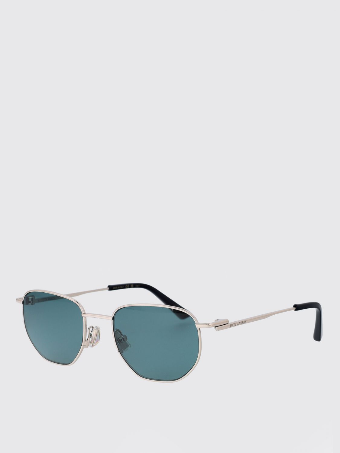 Bottega Veneta Sunglasses Woman Silver BOTTEGA VENETA