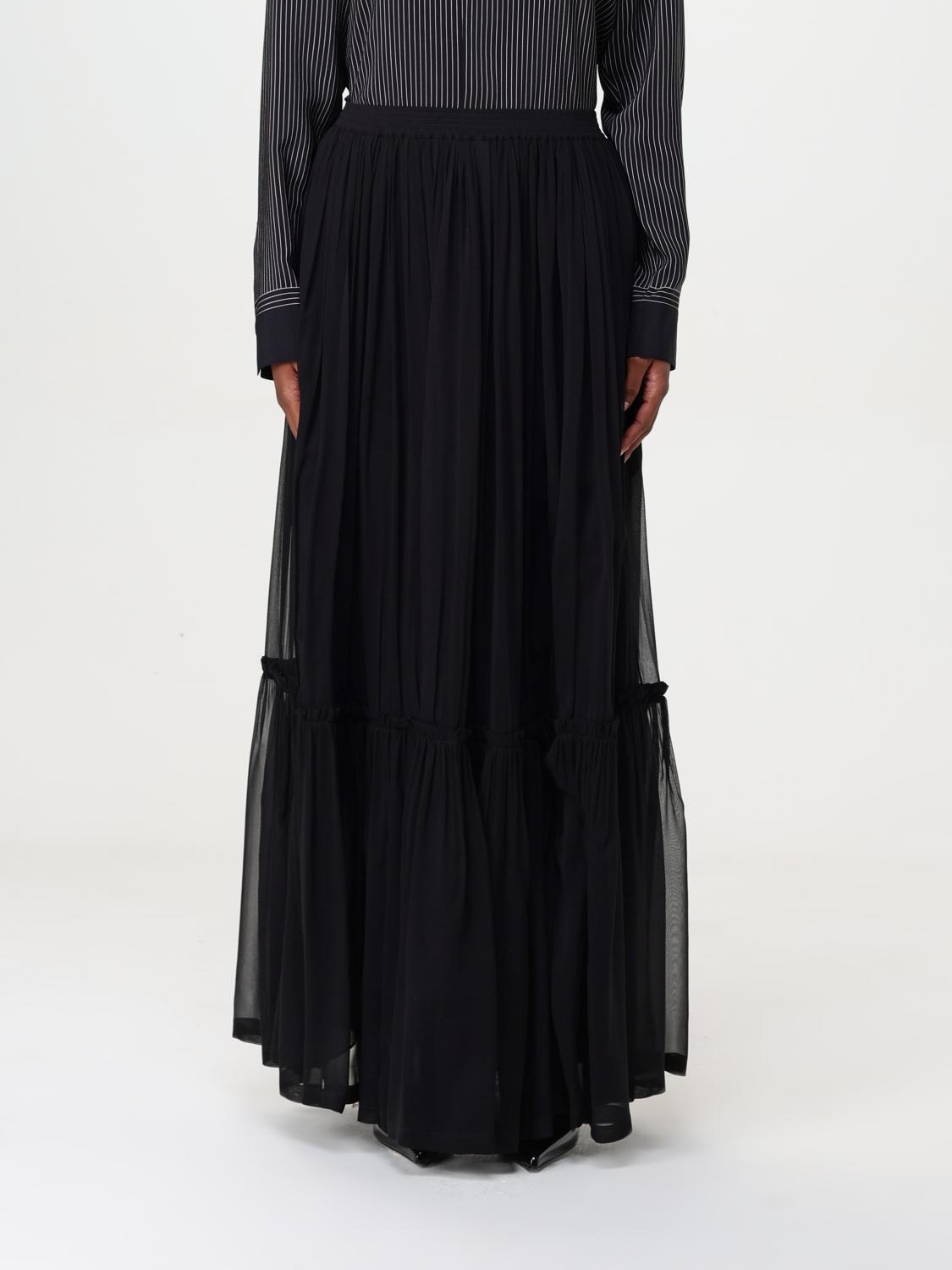 Saint Laurent Skirt Woman Black SAINT LAURENT