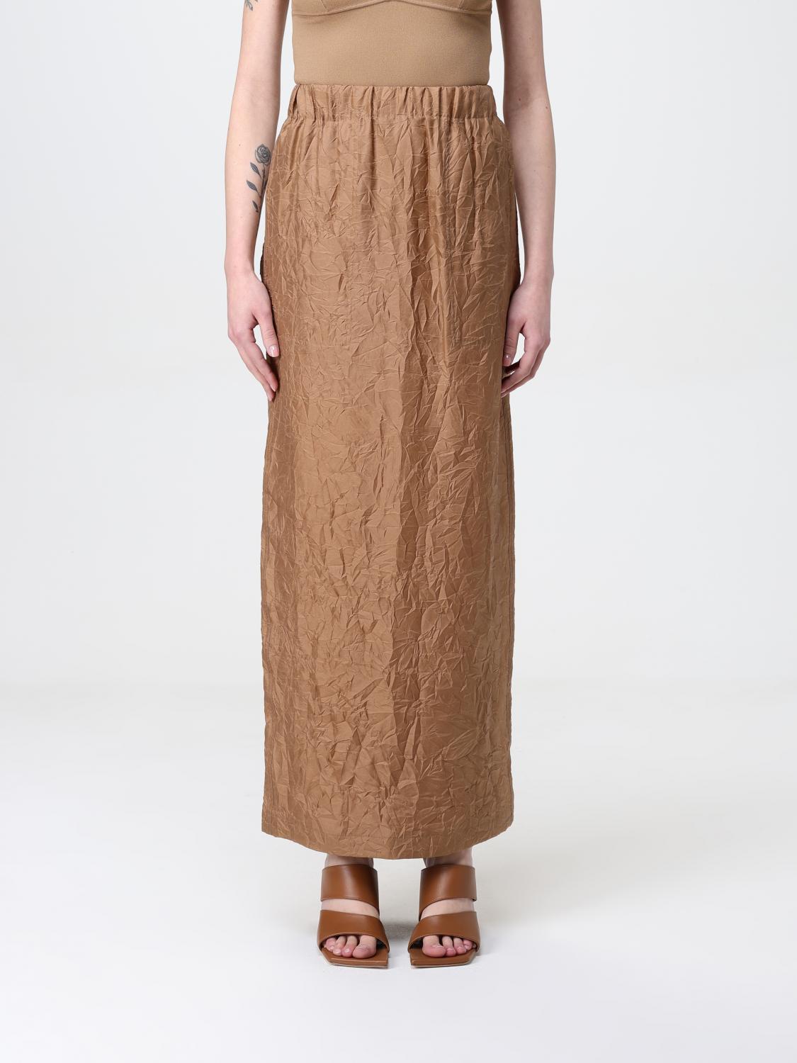 Max Mara Skirt Woman Brown MAX MARA