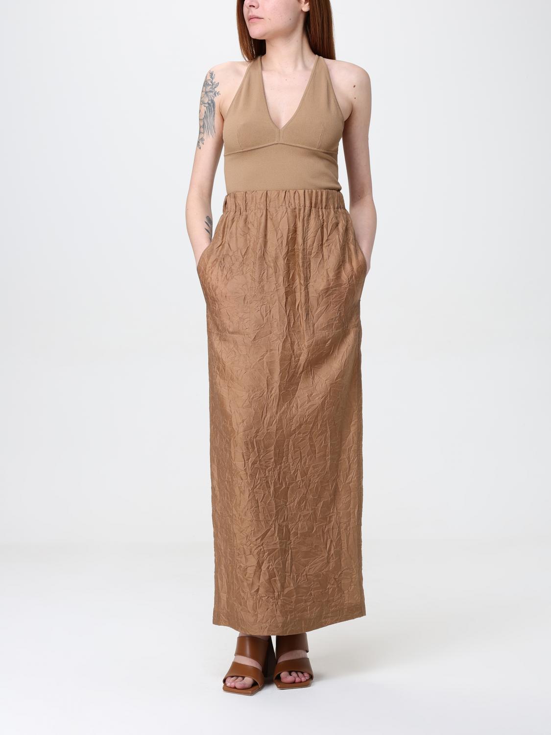 Max Mara Skirt Woman Brown MAX MARA