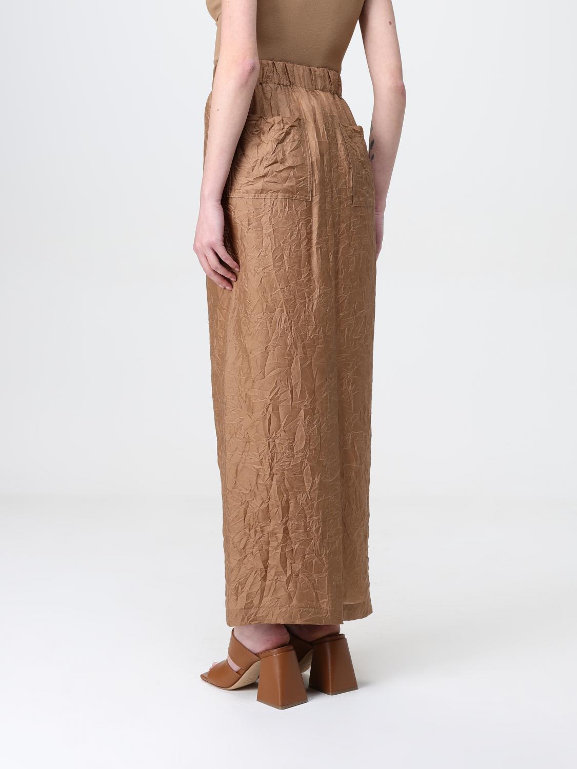 Max Mara Skirt Woman Brown MAX MARA