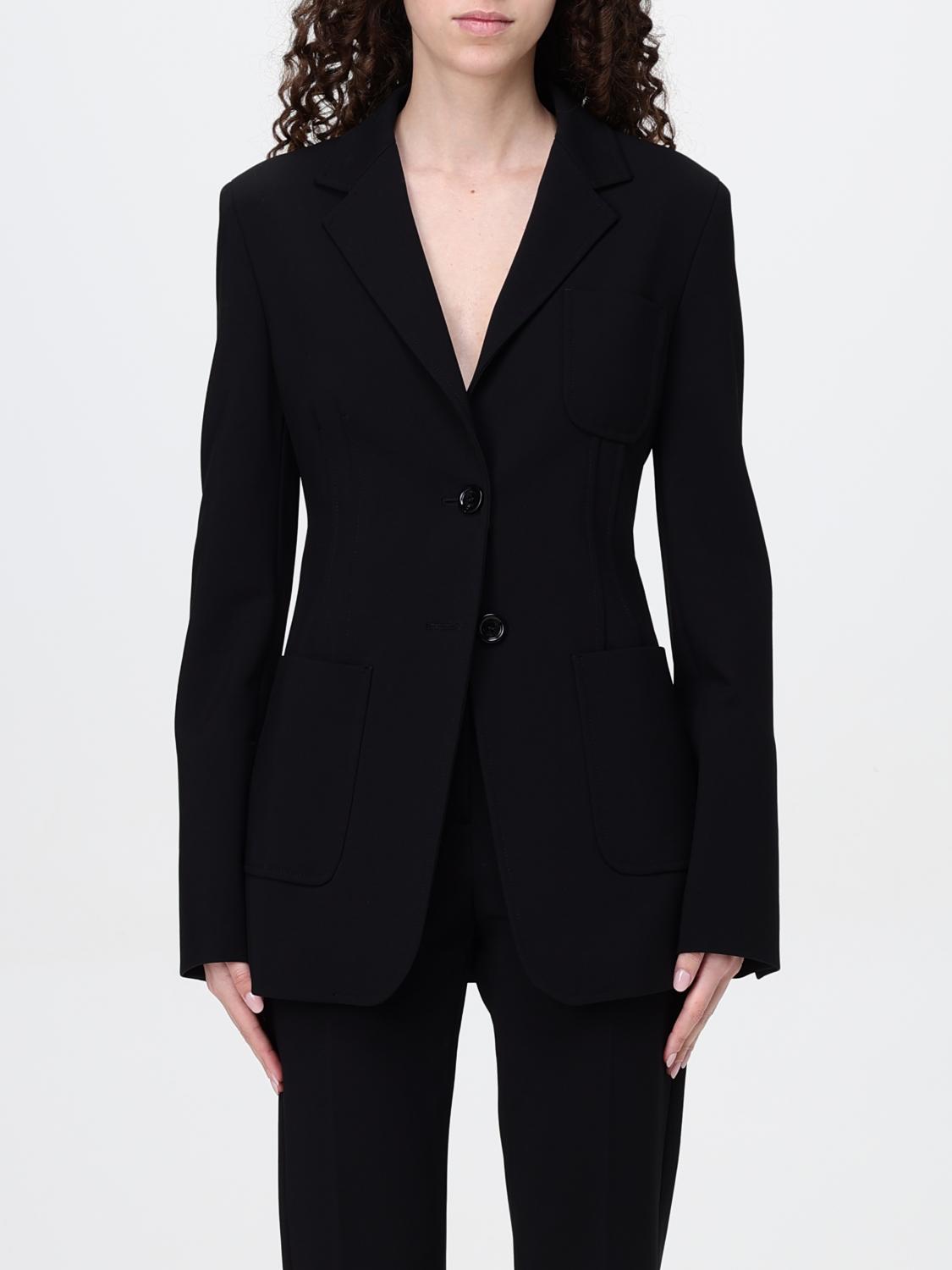Max Mara Jacket Woman Black MAX MARA