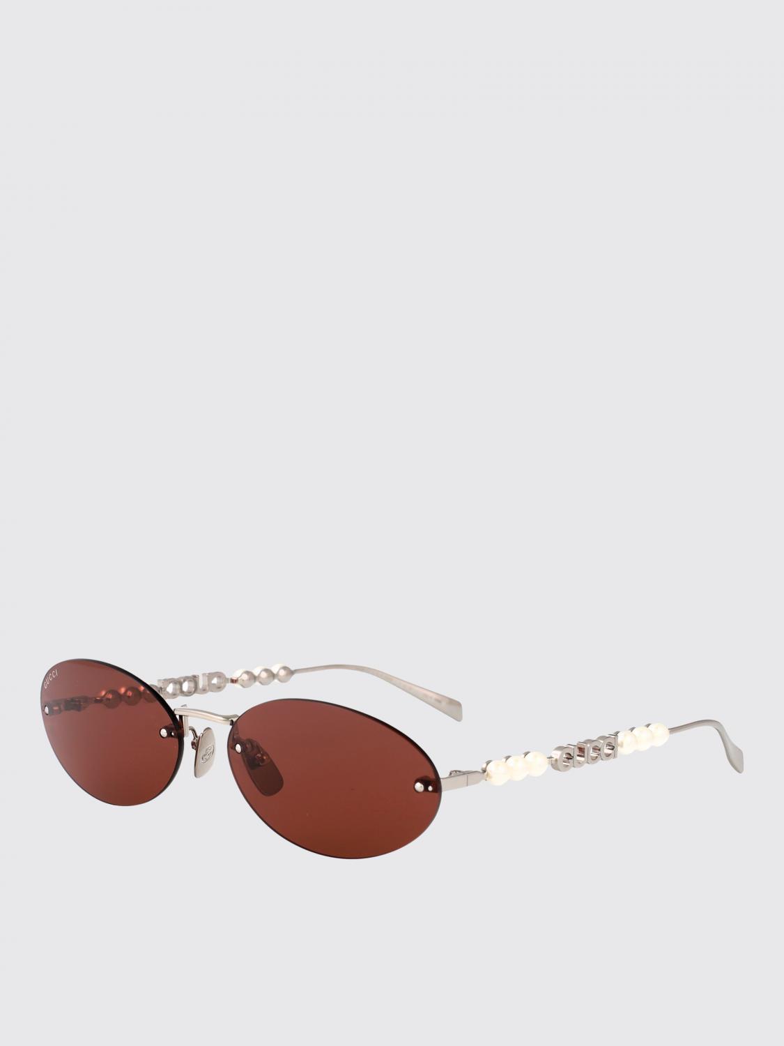 Gucci Sunglasses Woman Brown GUCCI