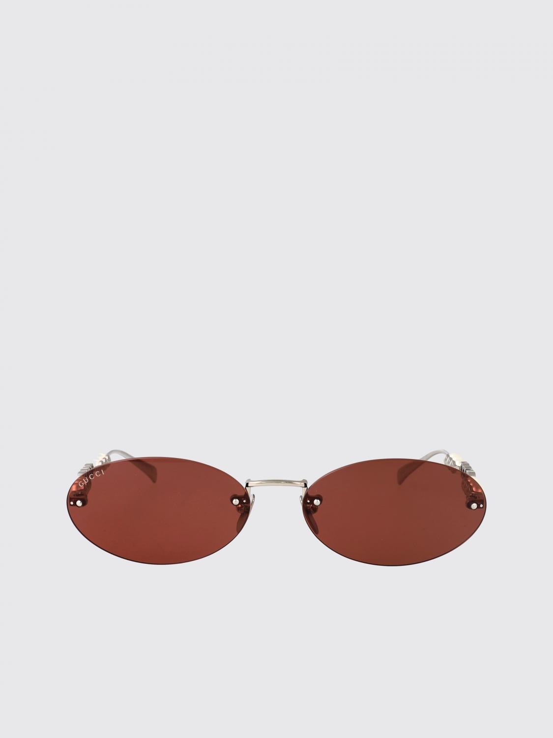 Gucci Sunglasses Woman Brown GUCCI