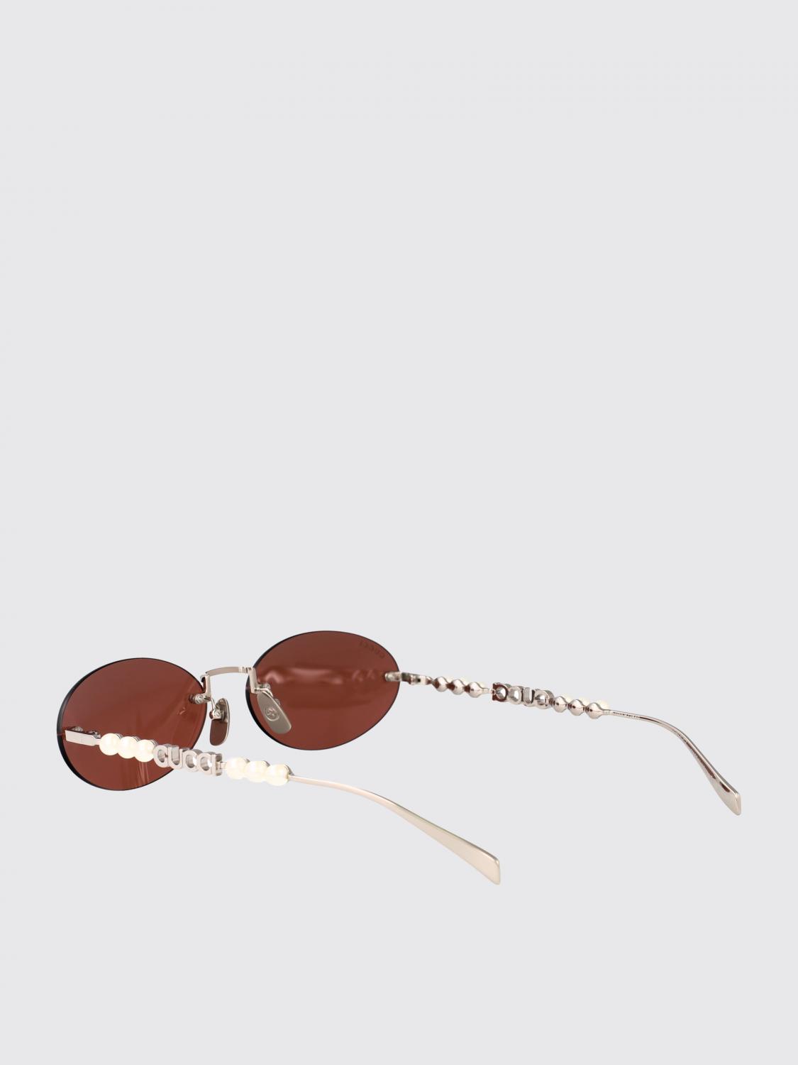 Gucci Sunglasses Woman Brown GUCCI