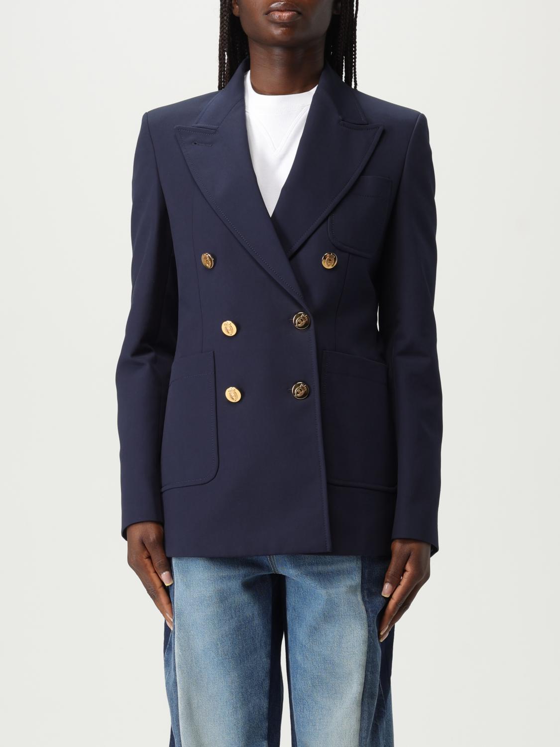 Gucci Jacket Woman Blue GUCCI