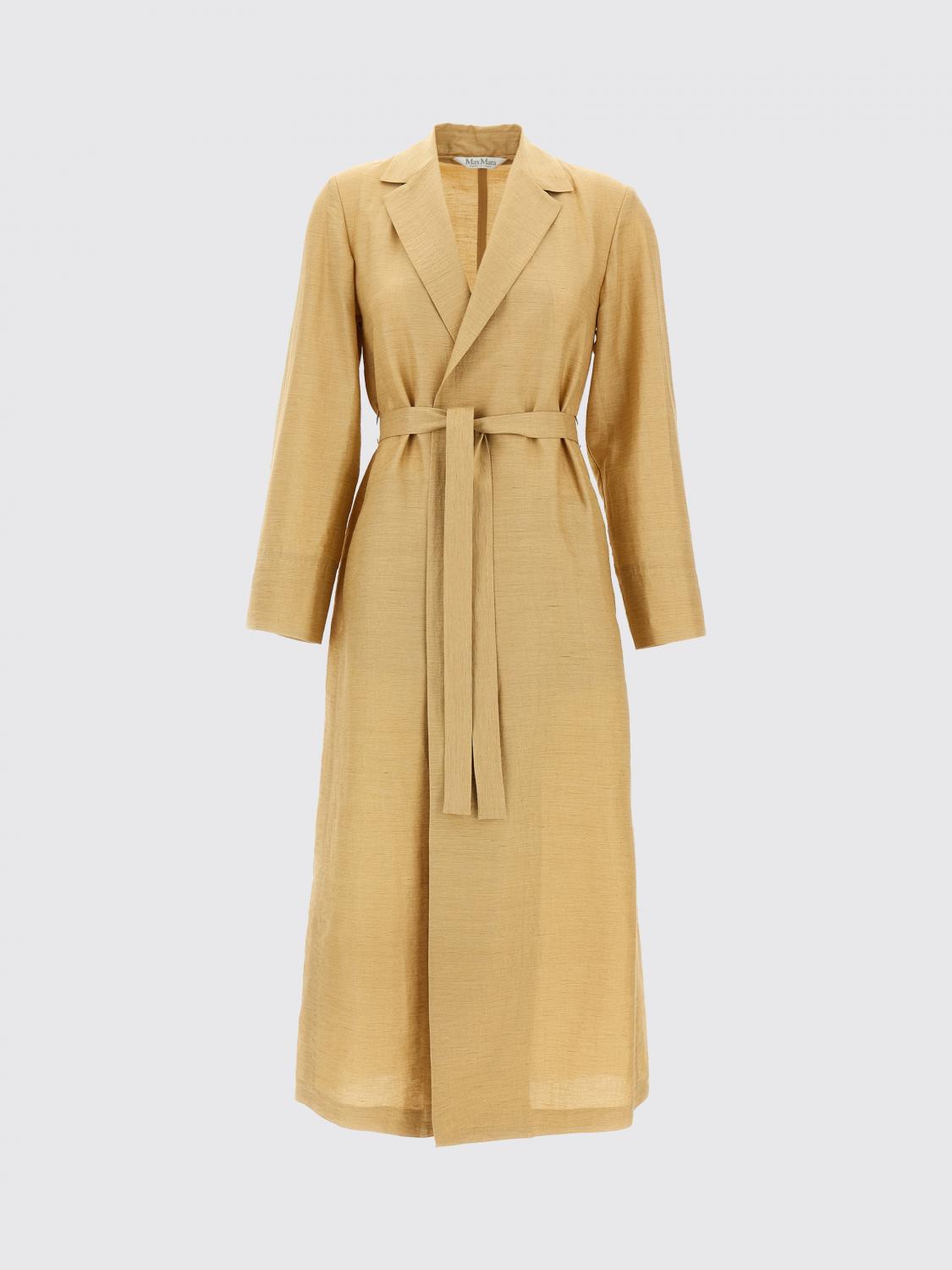Max Mara Jacket Woman Gold MAX MARA