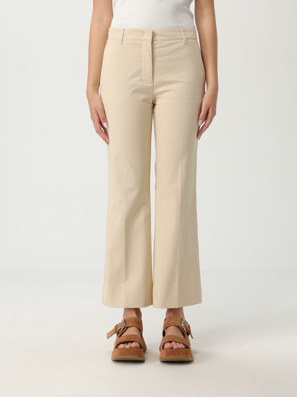 Weekend Max Mara Pants Woman Ivory WEEKEND MAX MARA
