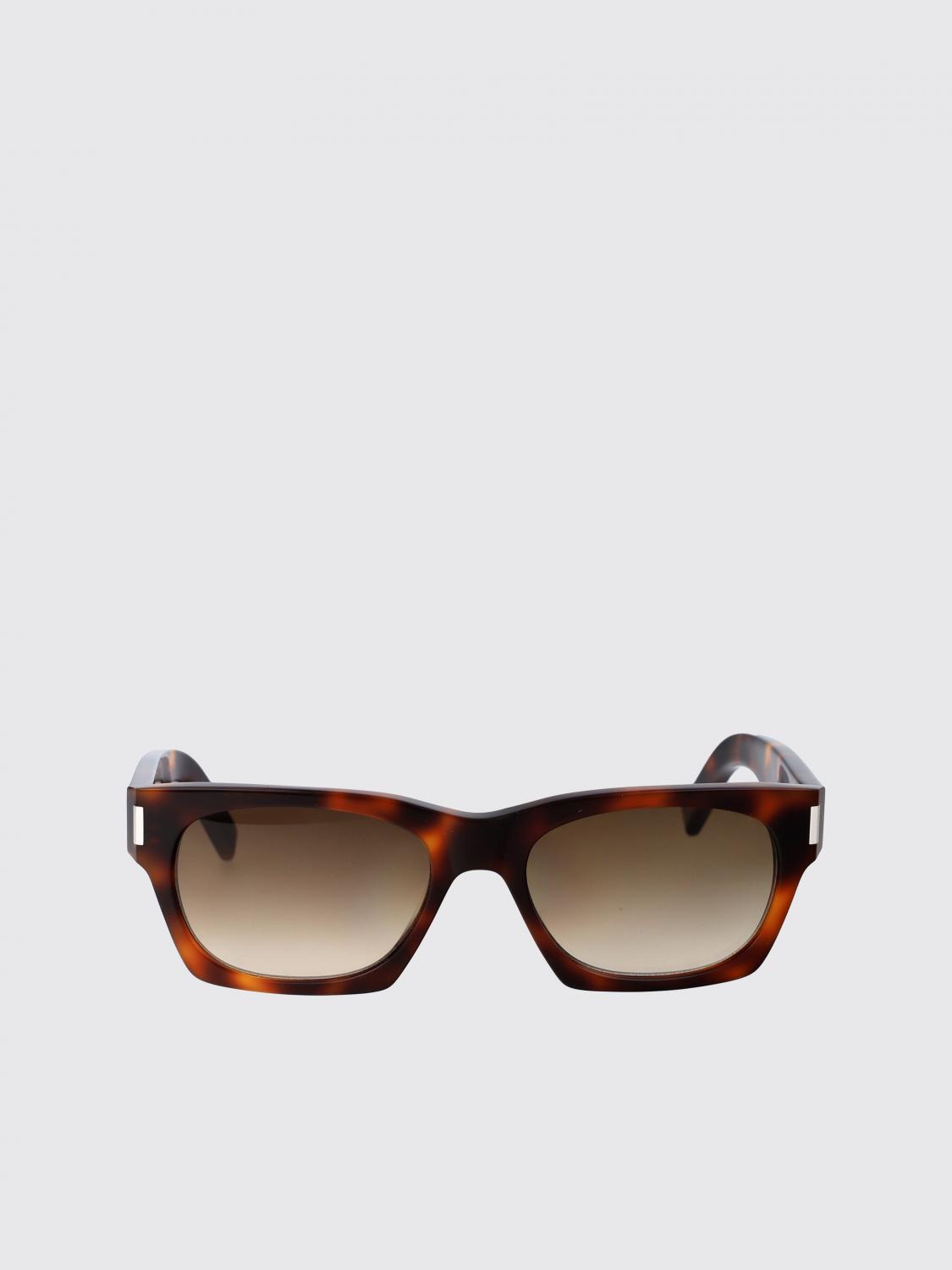 Saint Laurent Sunglasses Woman Brown SAINT LAURENT