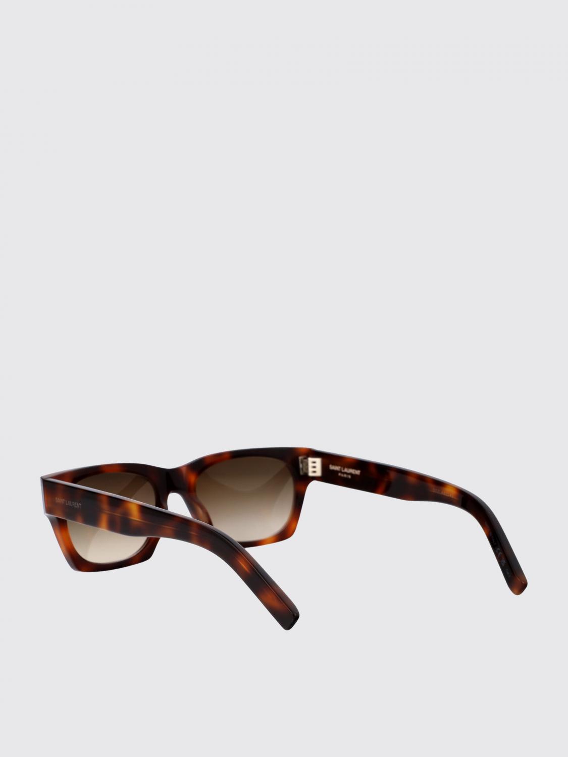 Saint Laurent Sunglasses Woman Brown SAINT LAURENT