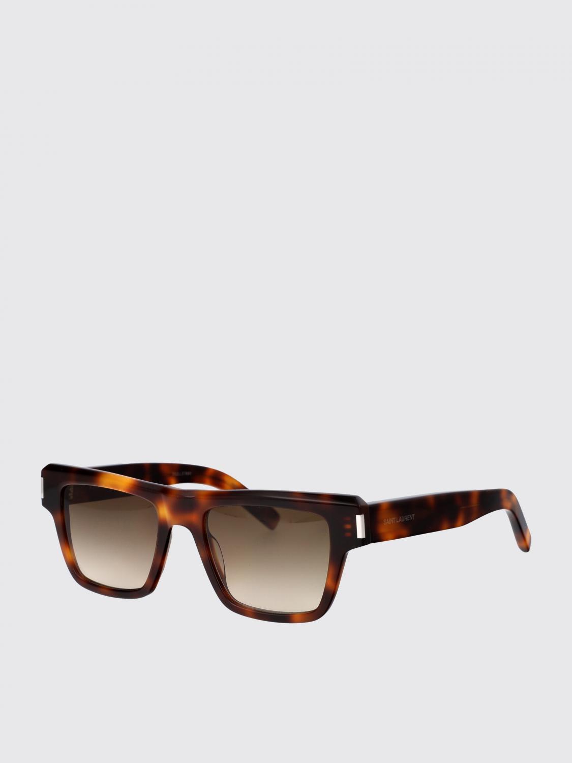 Saint Laurent Sunglasses Men Brown SAINT LAURENT