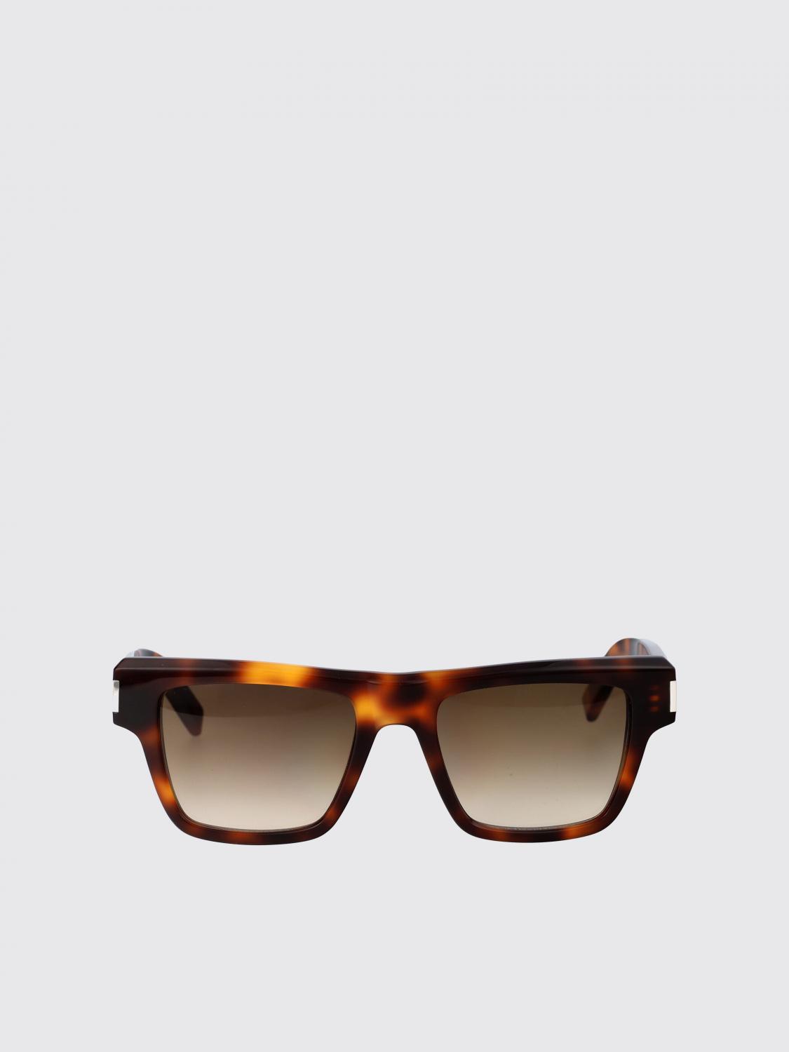 Saint Laurent Sunglasses Men Brown SAINT LAURENT
