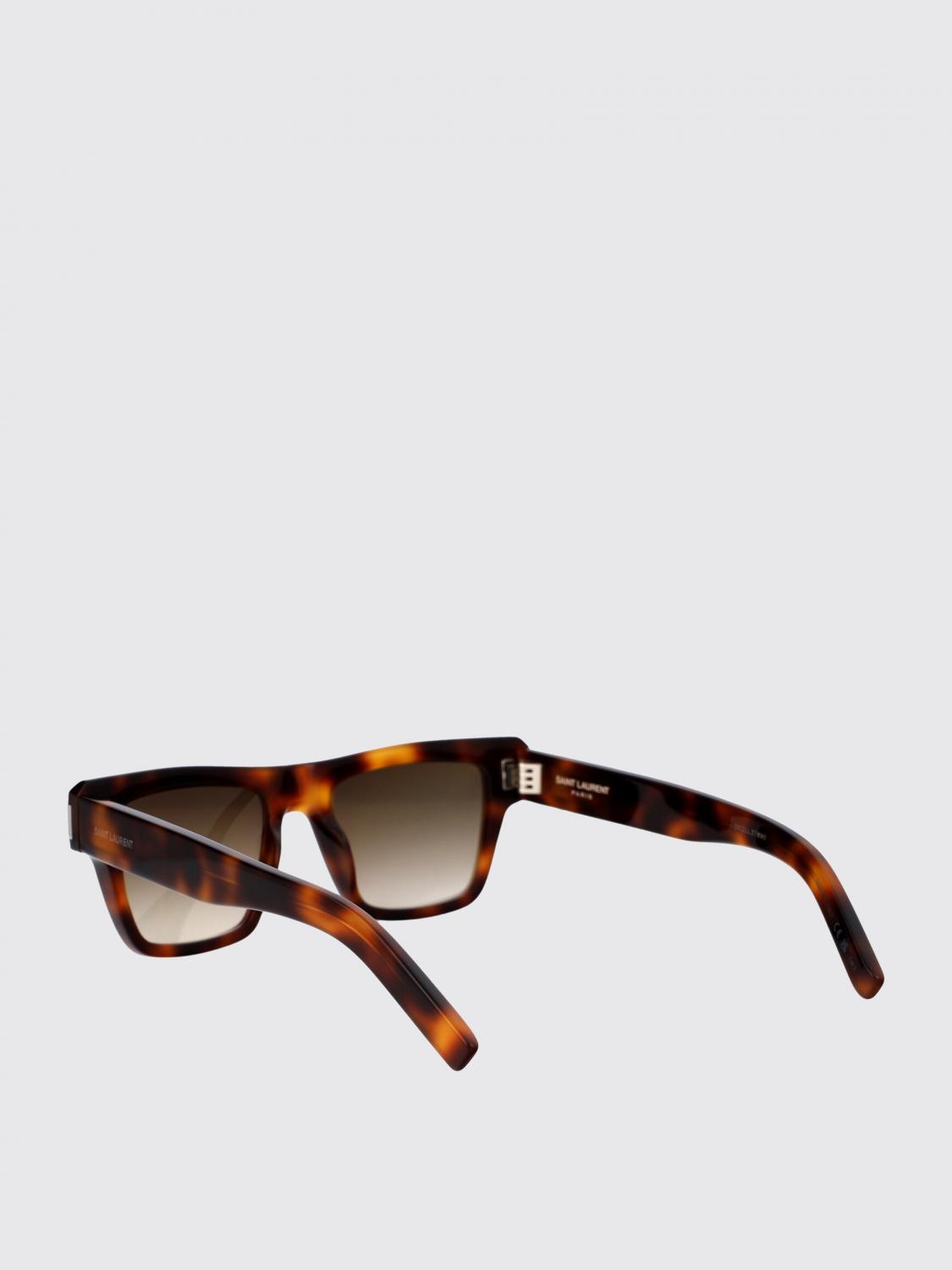 Saint Laurent Sunglasses Men Brown SAINT LAURENT
