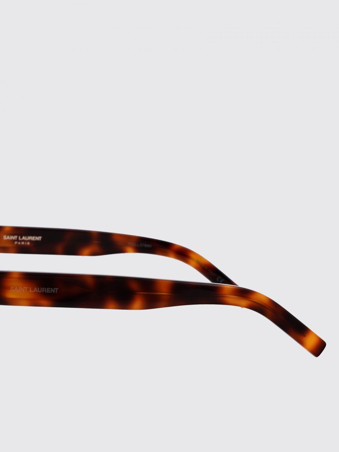 Saint Laurent Sunglasses Men Brown SAINT LAURENT