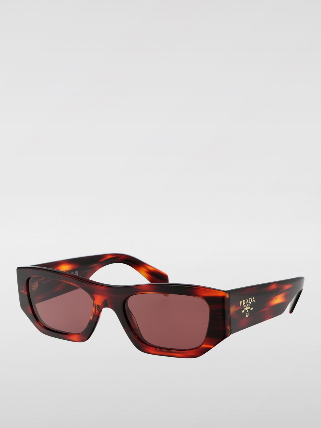 Prada Sunglasses Woman Red PRADA