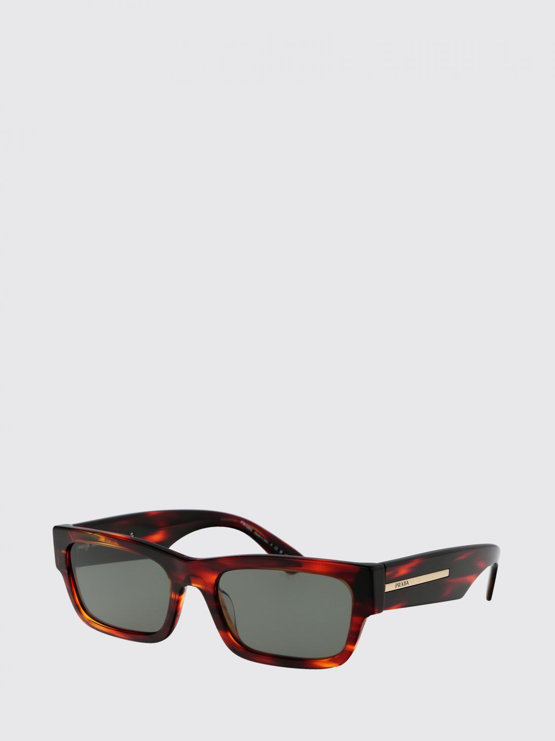 Prada Sunglasses Men Brown PRADA
