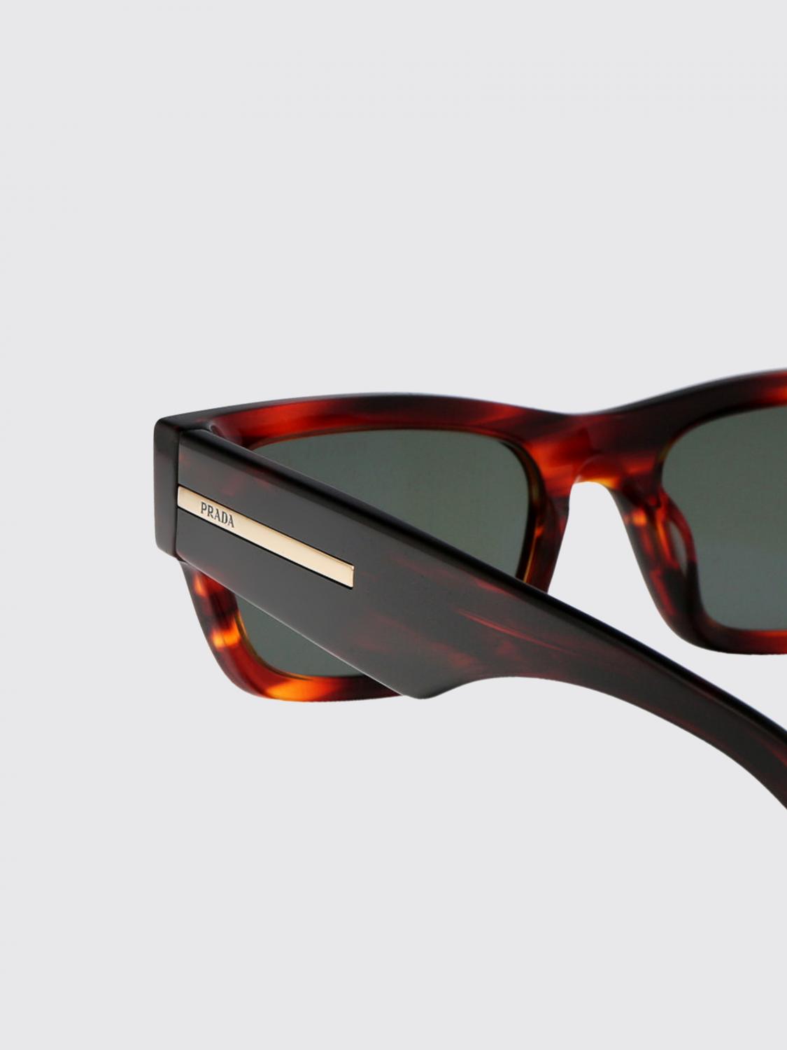 Prada Sunglasses Men Brown PRADA