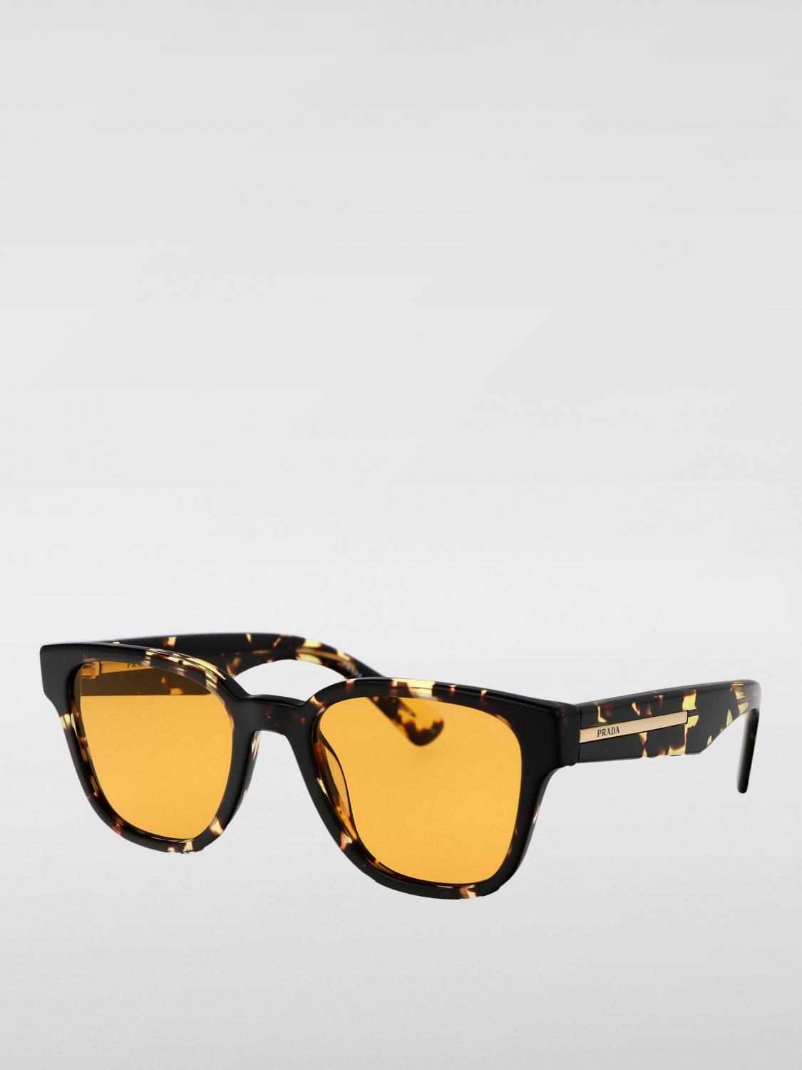 Prada Sunglasses Men Yellow PRADA