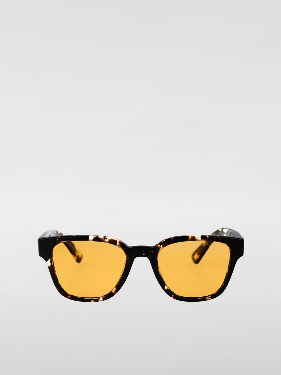 Prada Sunglasses Men Yellow PRADA