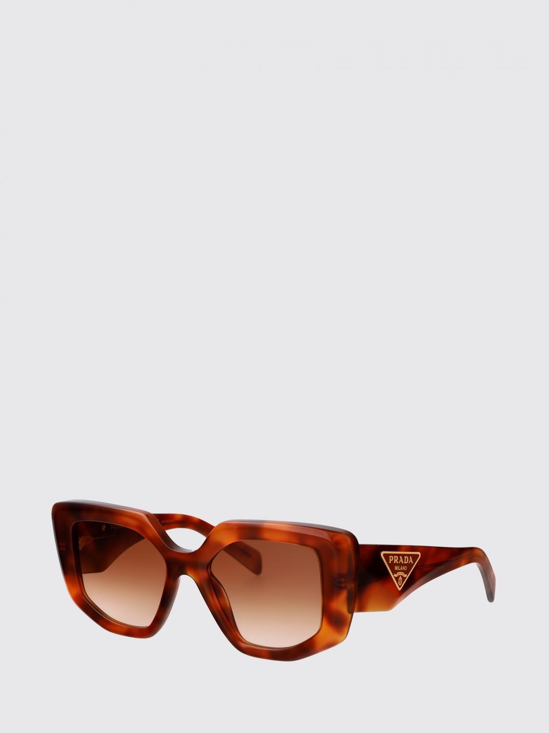 Prada Sunglasses Woman Brown PRADA