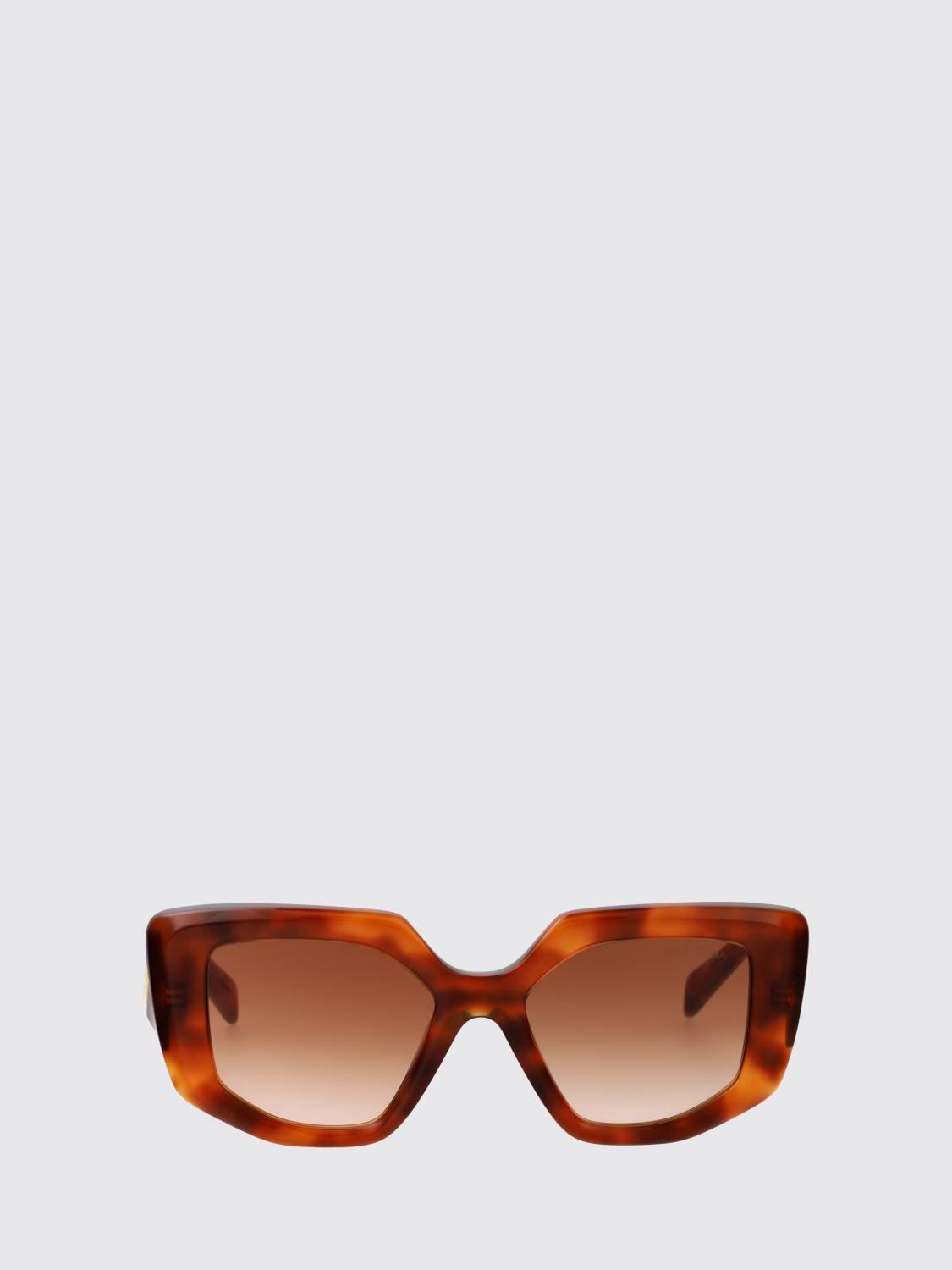 Prada Sunglasses Woman Brown PRADA