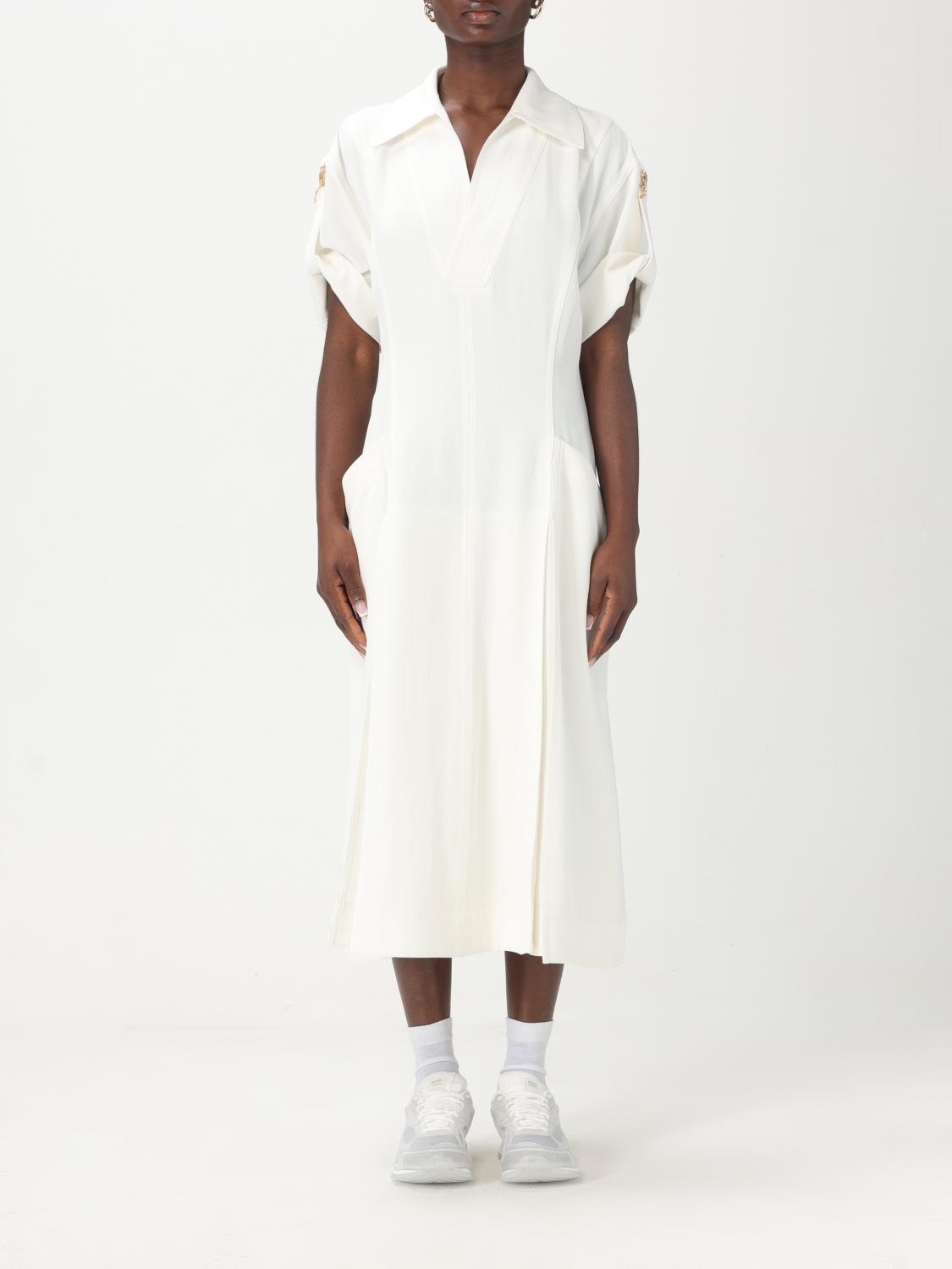 Bottega Veneta Dress Woman White BOTTEGA VENETA