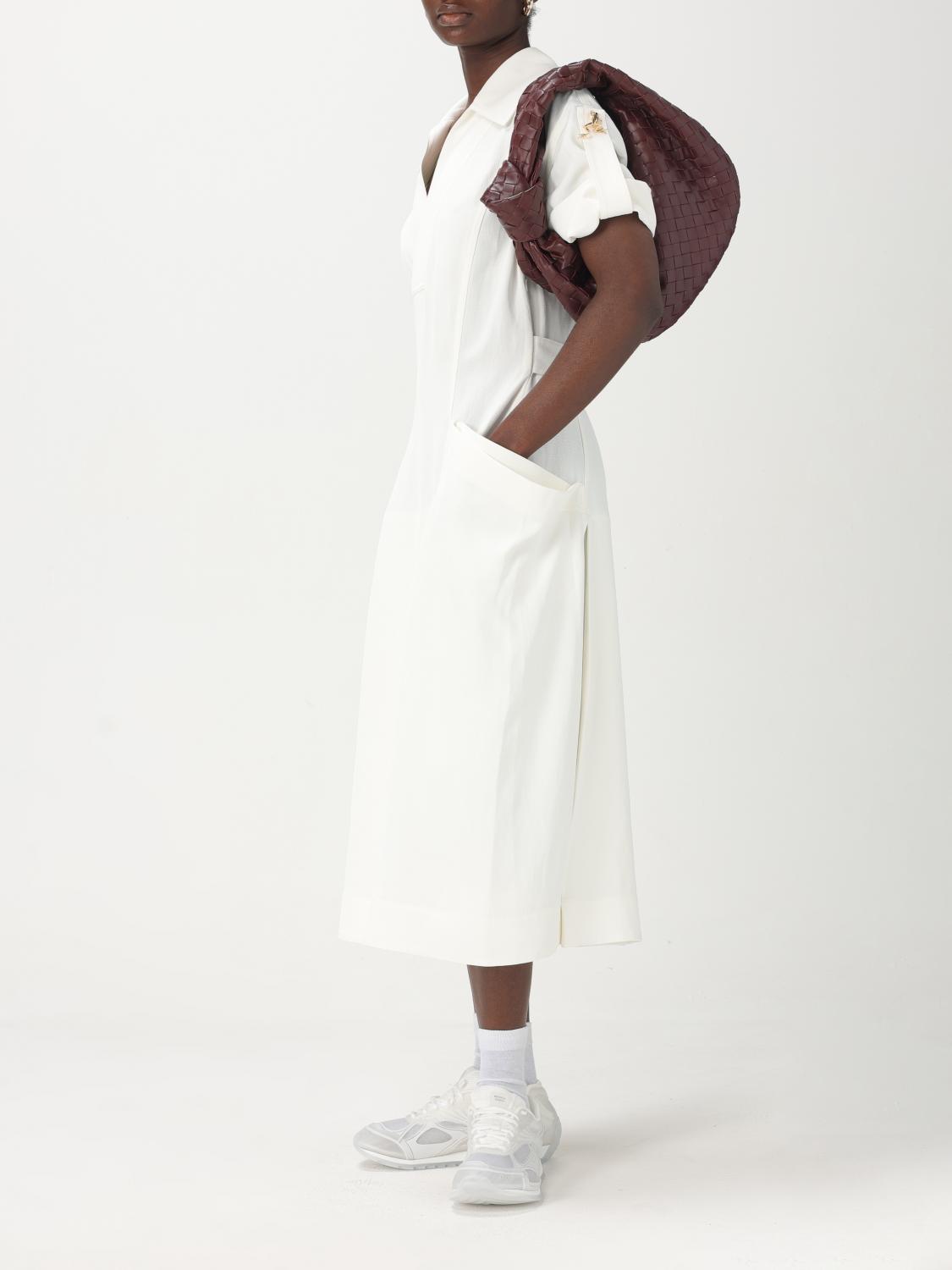 Bottega Veneta Dress Woman White BOTTEGA VENETA