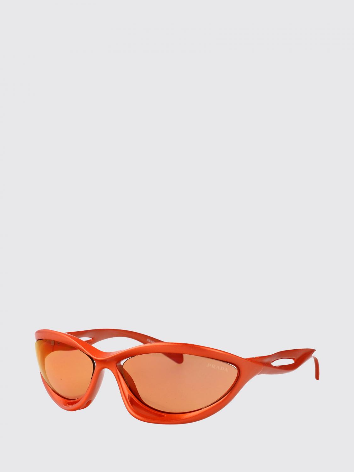 Prada Sunglasses Woman Orange PRADA