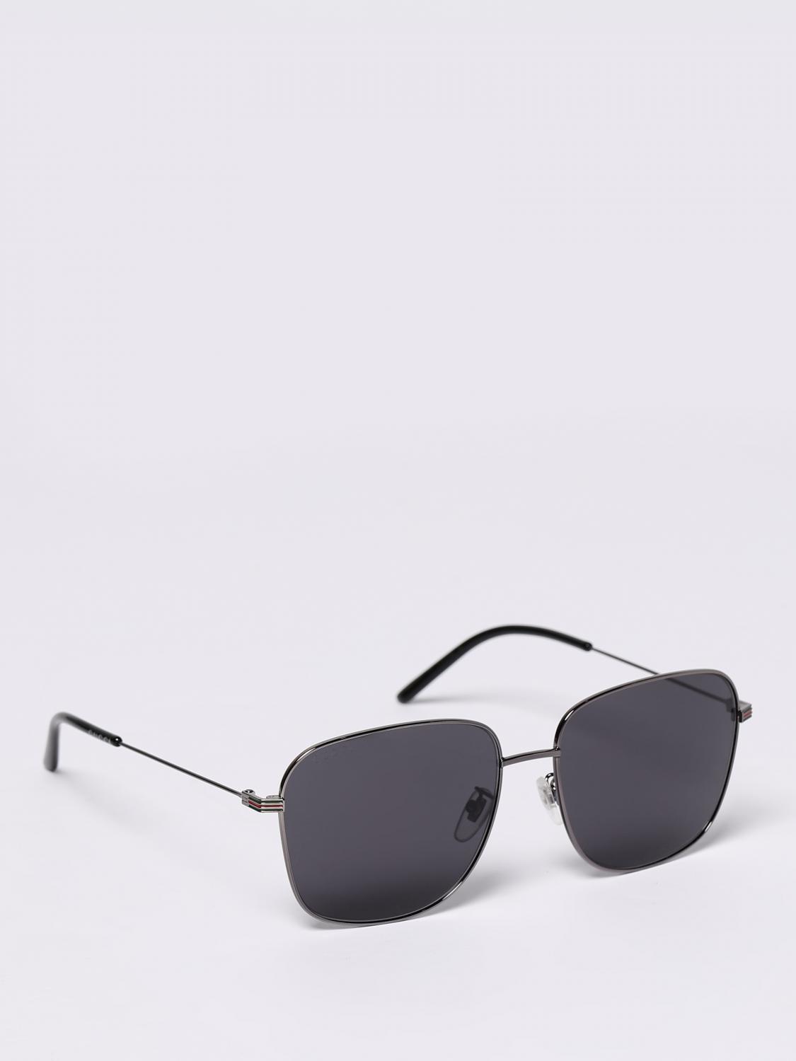 Gucci Sunglasses Men Steel GUCCI