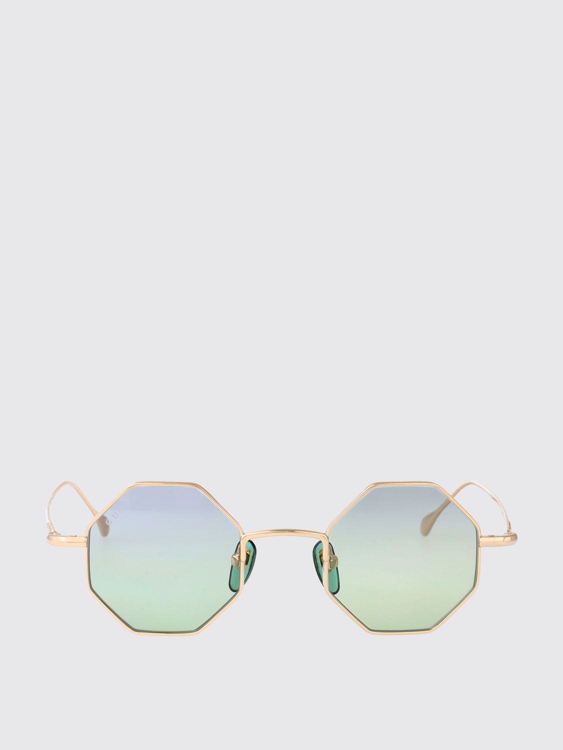 Gucci Sunglasses Woman Yellow Gold GUCCI