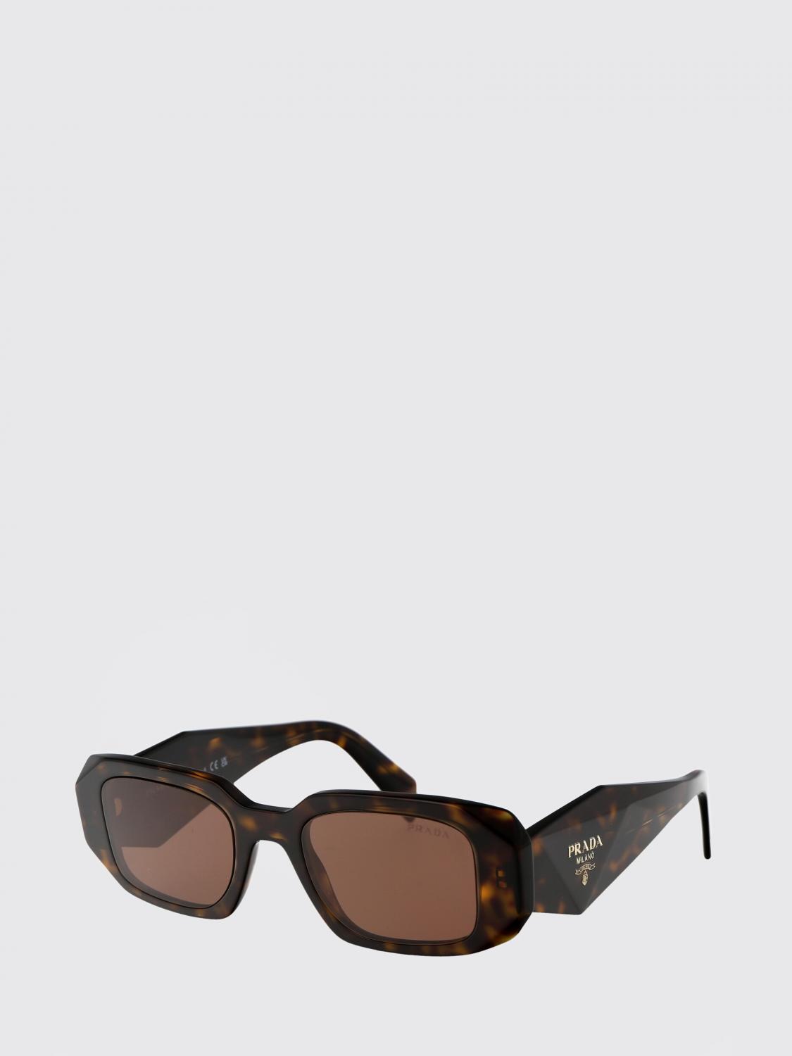 Prada Sunglasses Woman Brown PRADA