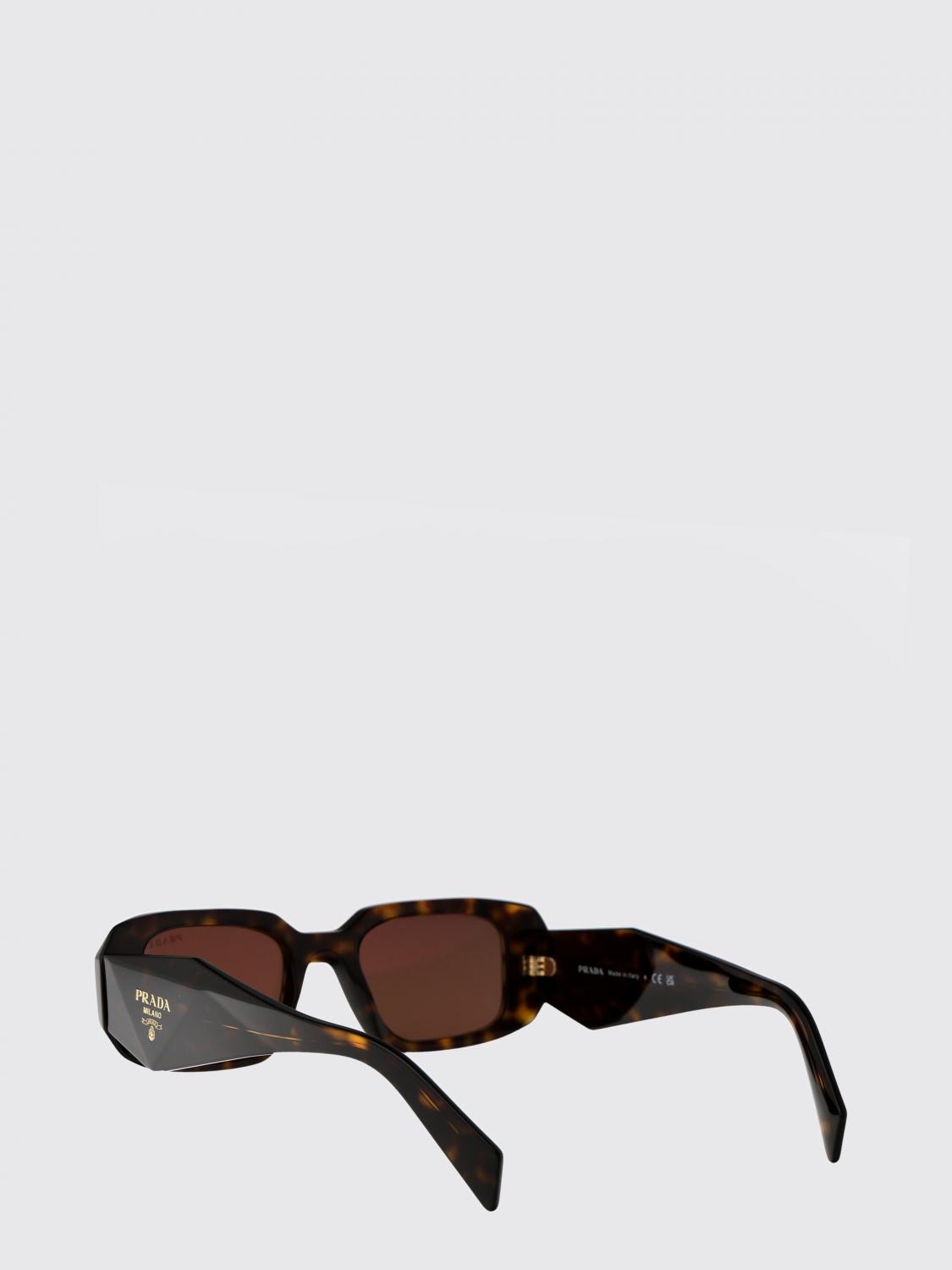 Prada Sunglasses Woman Brown PRADA