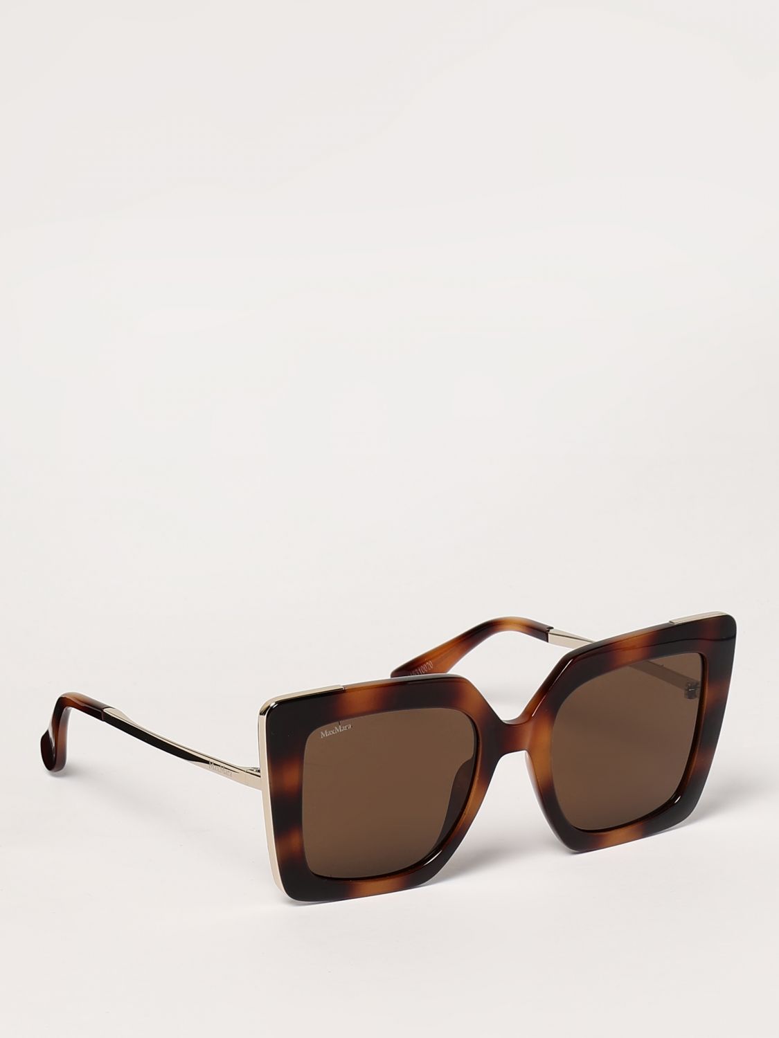 Max Mara Sunglasses Woman Brown MAX MARA