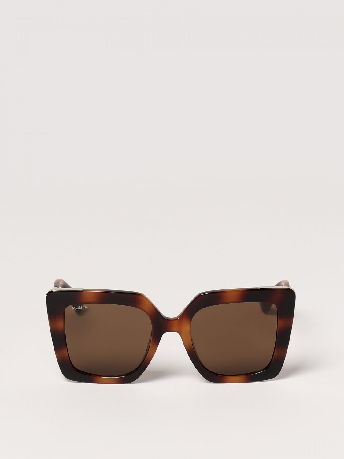 Max Mara Sunglasses Woman Brown MAX MARA