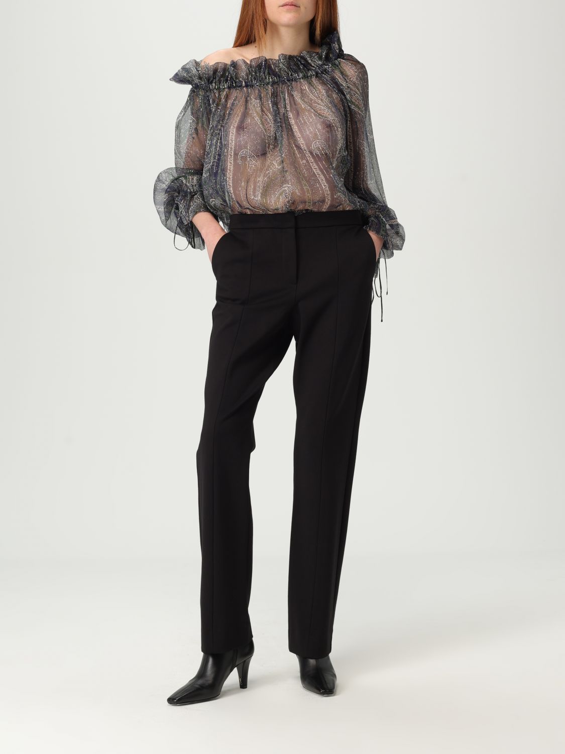 Saint Laurent Top Woman Multicolor SAINT LAURENT
