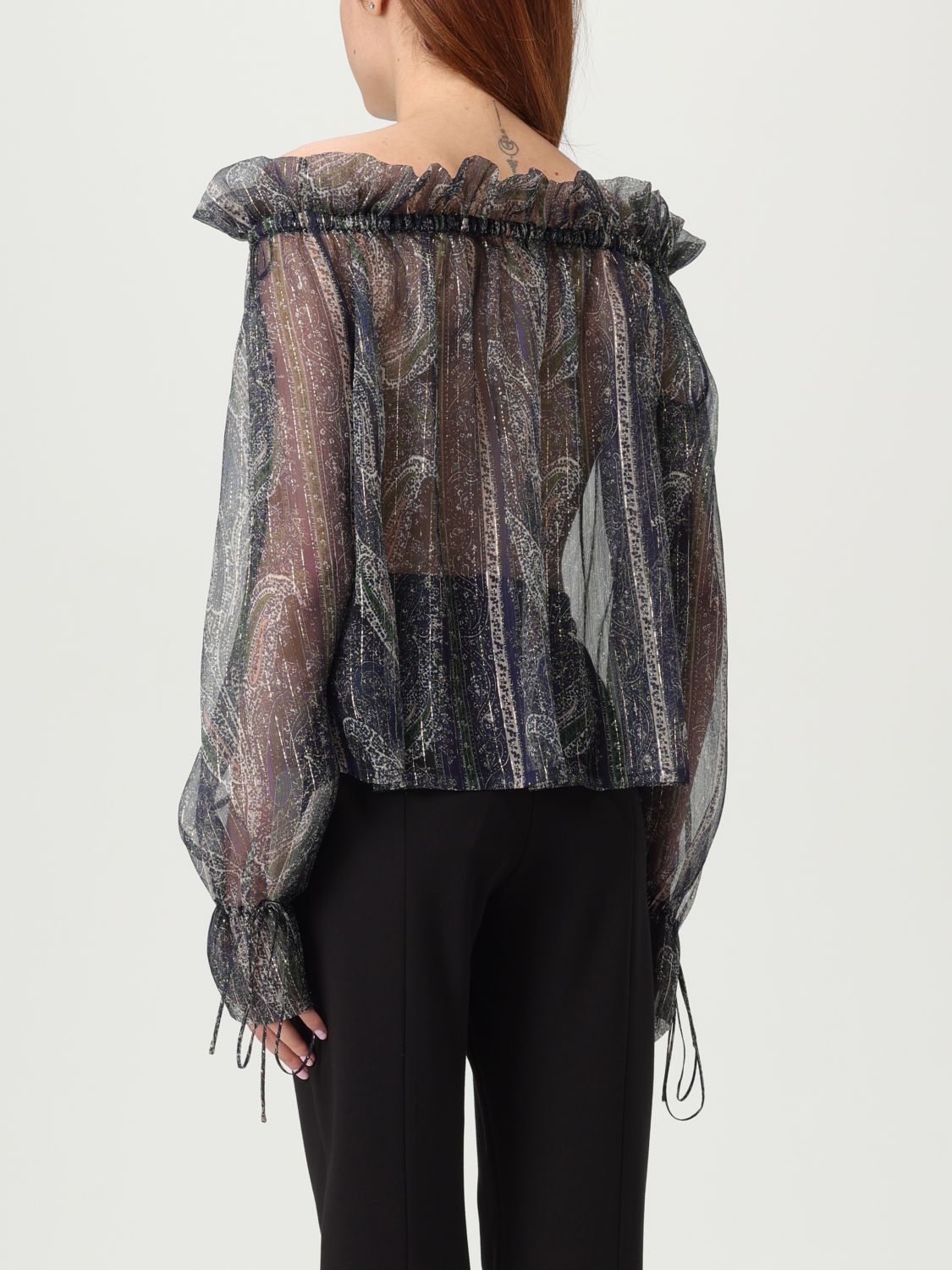 Saint Laurent Top Woman Multicolor SAINT LAURENT