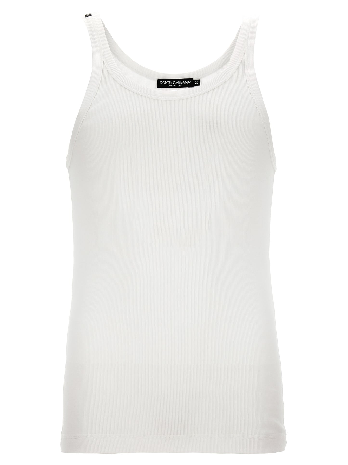 Dolce & Gabbana Men Ribbed Tank Top