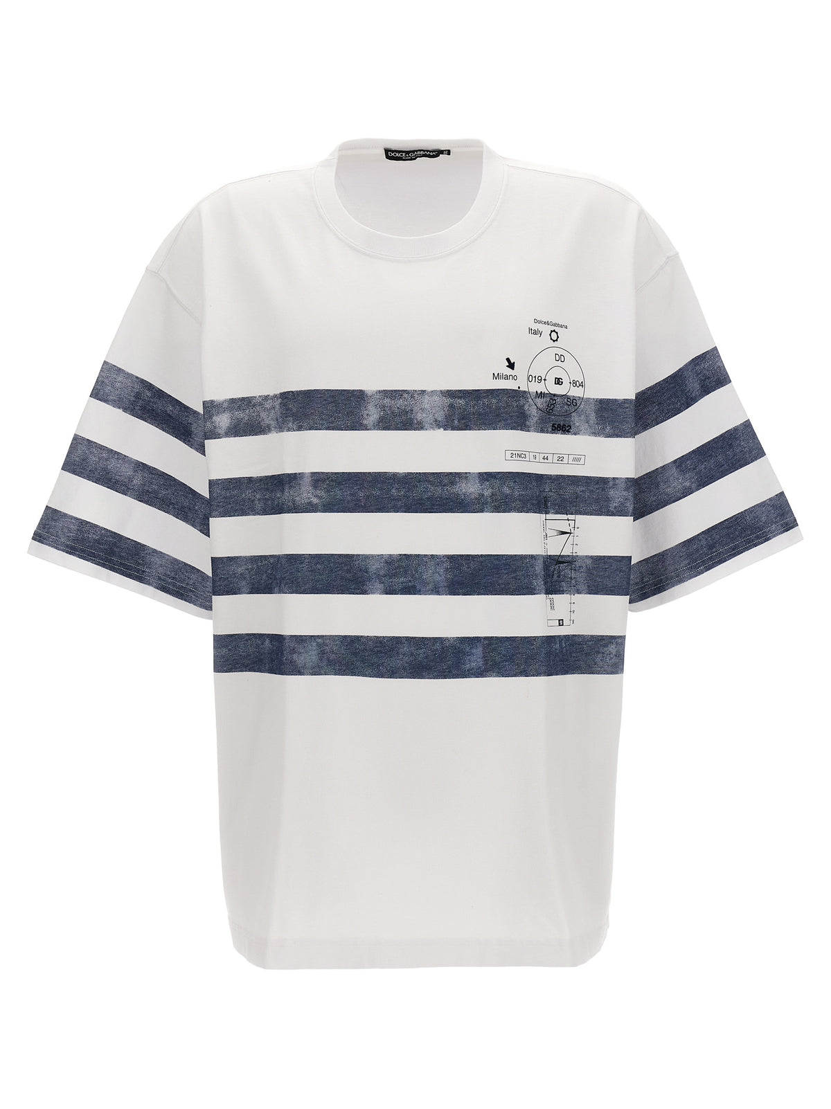 Dolce&Gabbana Men Marina Print T-Shirt DOLCE & GABBANA