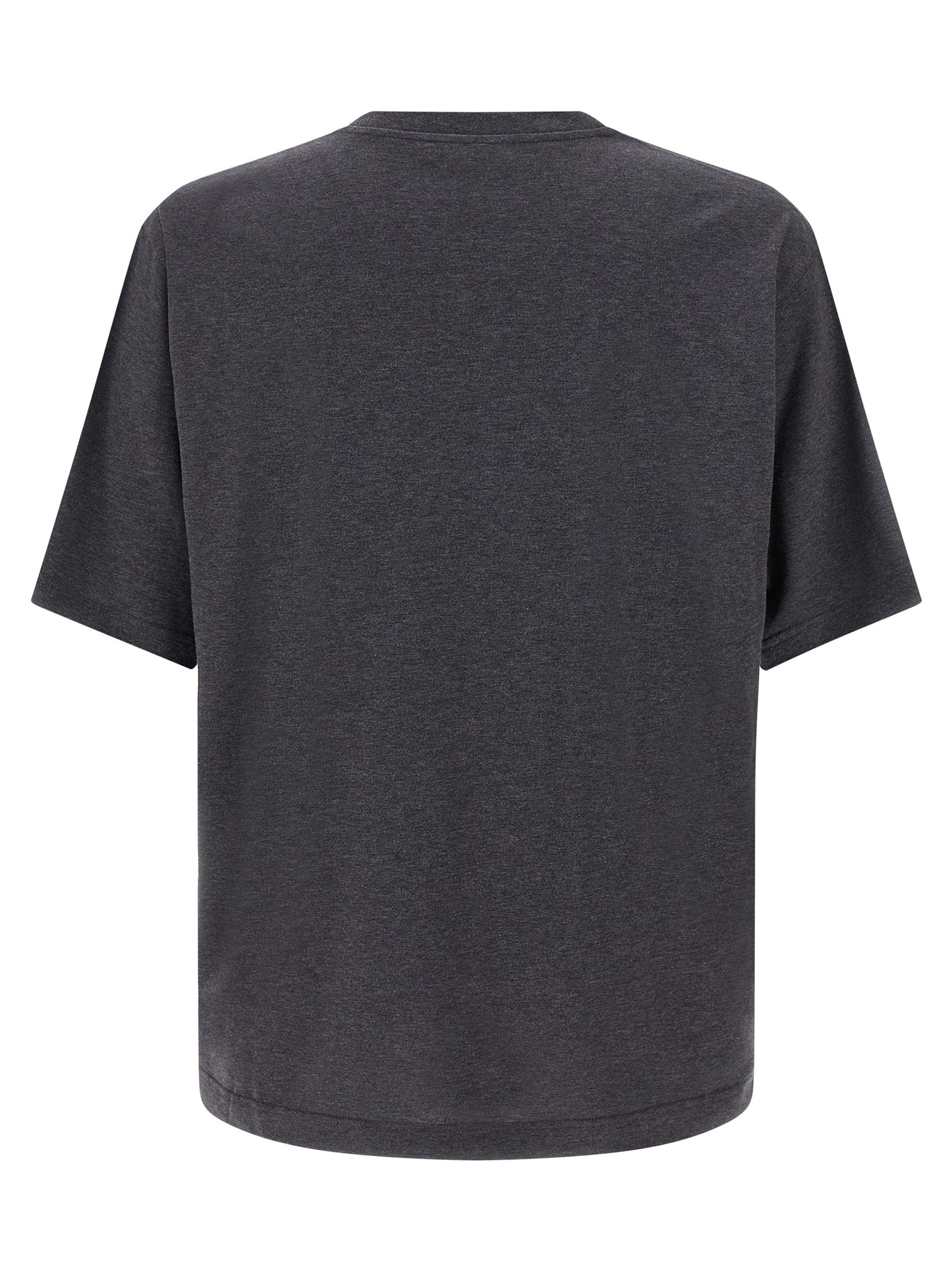Dolce & Gabbana Men Flocked Print T-Shirt DOLCE & GABBANA