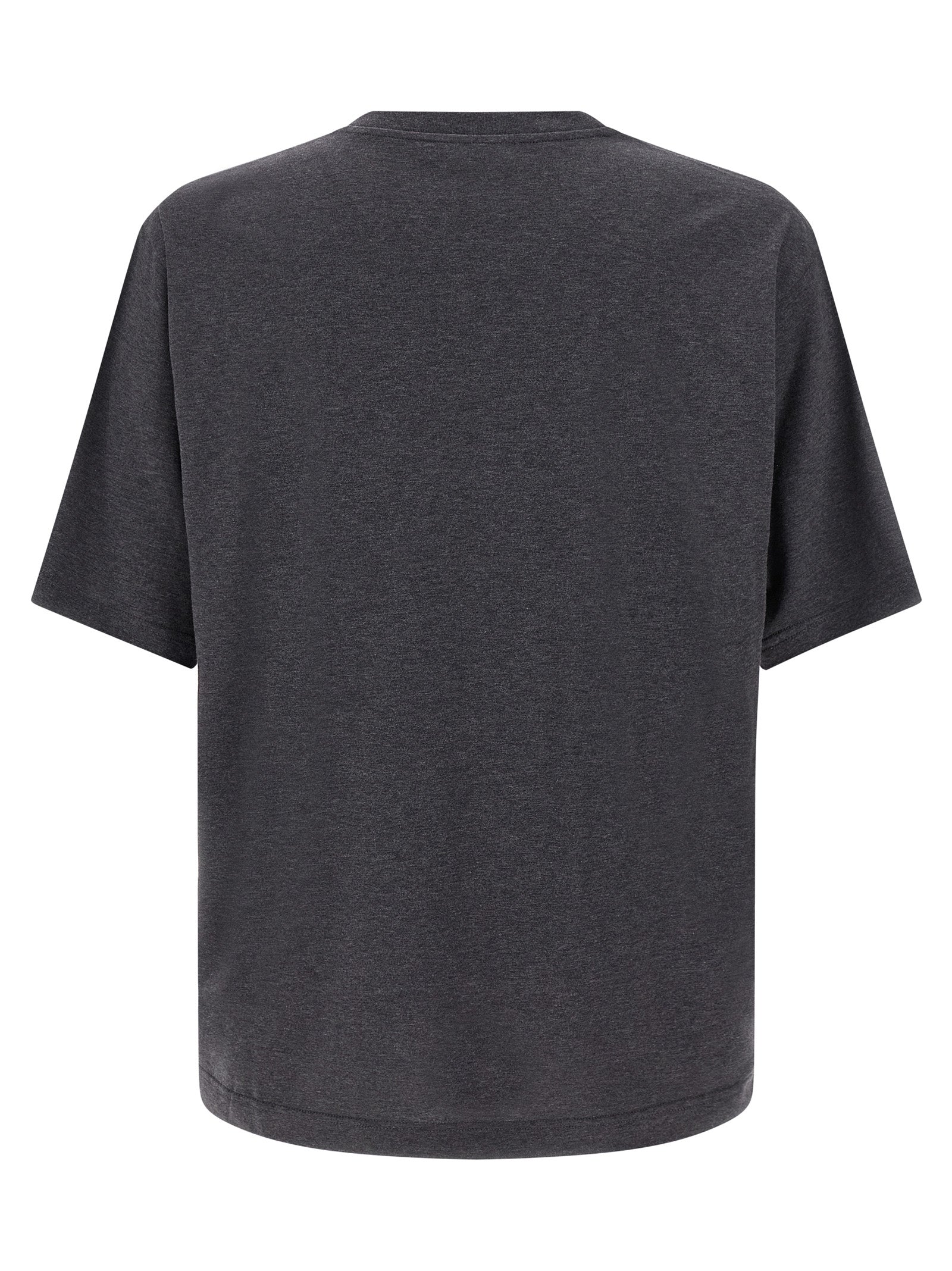 Dolce & Gabbana Men Flocked Print T-Shirt DOLCE & GABBANA