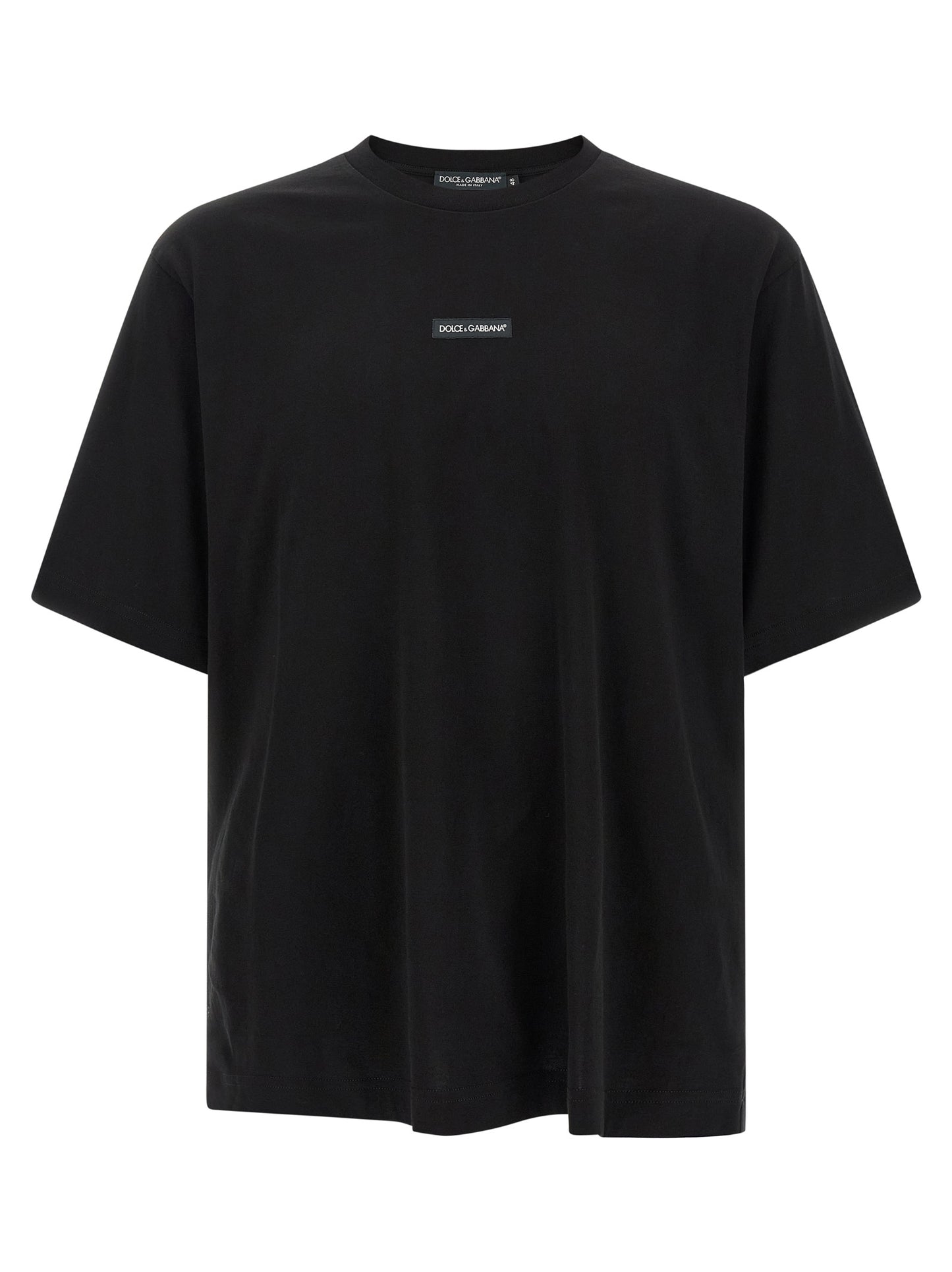 Dolce & Gabbana Men Logo Patch T-Shirt DOLCE & GABBANA